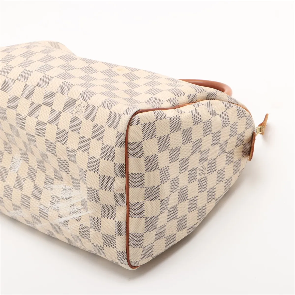 Damier Azur Speedy 30 N41533 BA3182 White — view 3