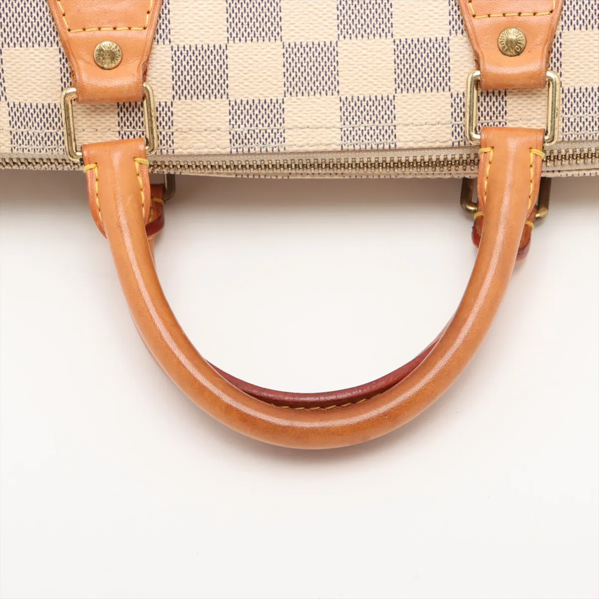 Damier Azur Speedy 30 N41533 BA3182 White — view 5