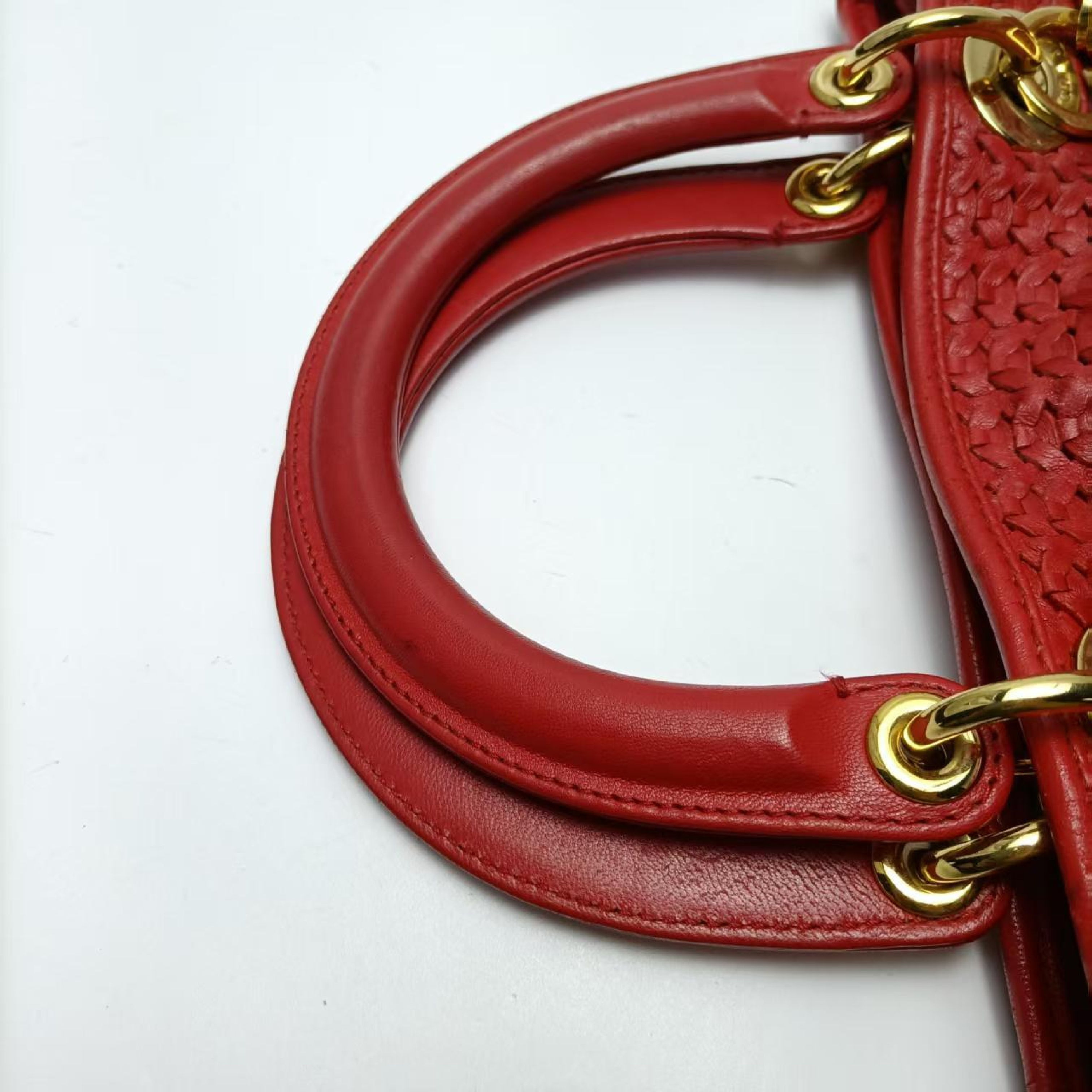 other line sheepskin handbag — view 3