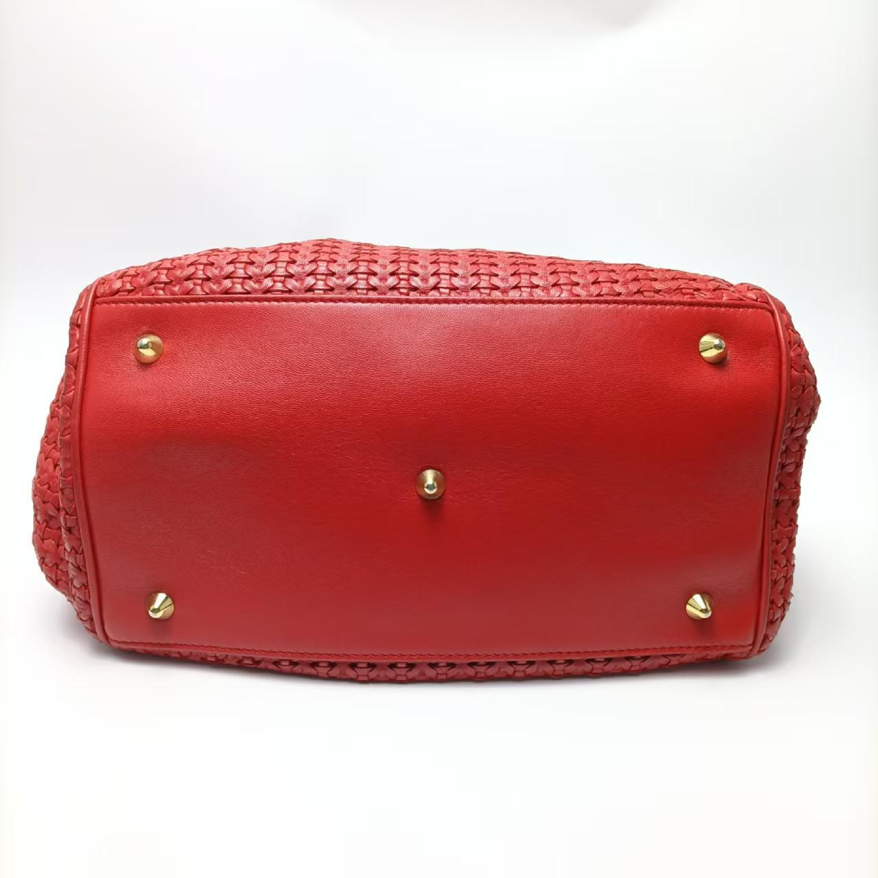 other line sheepskin handbag — view 6