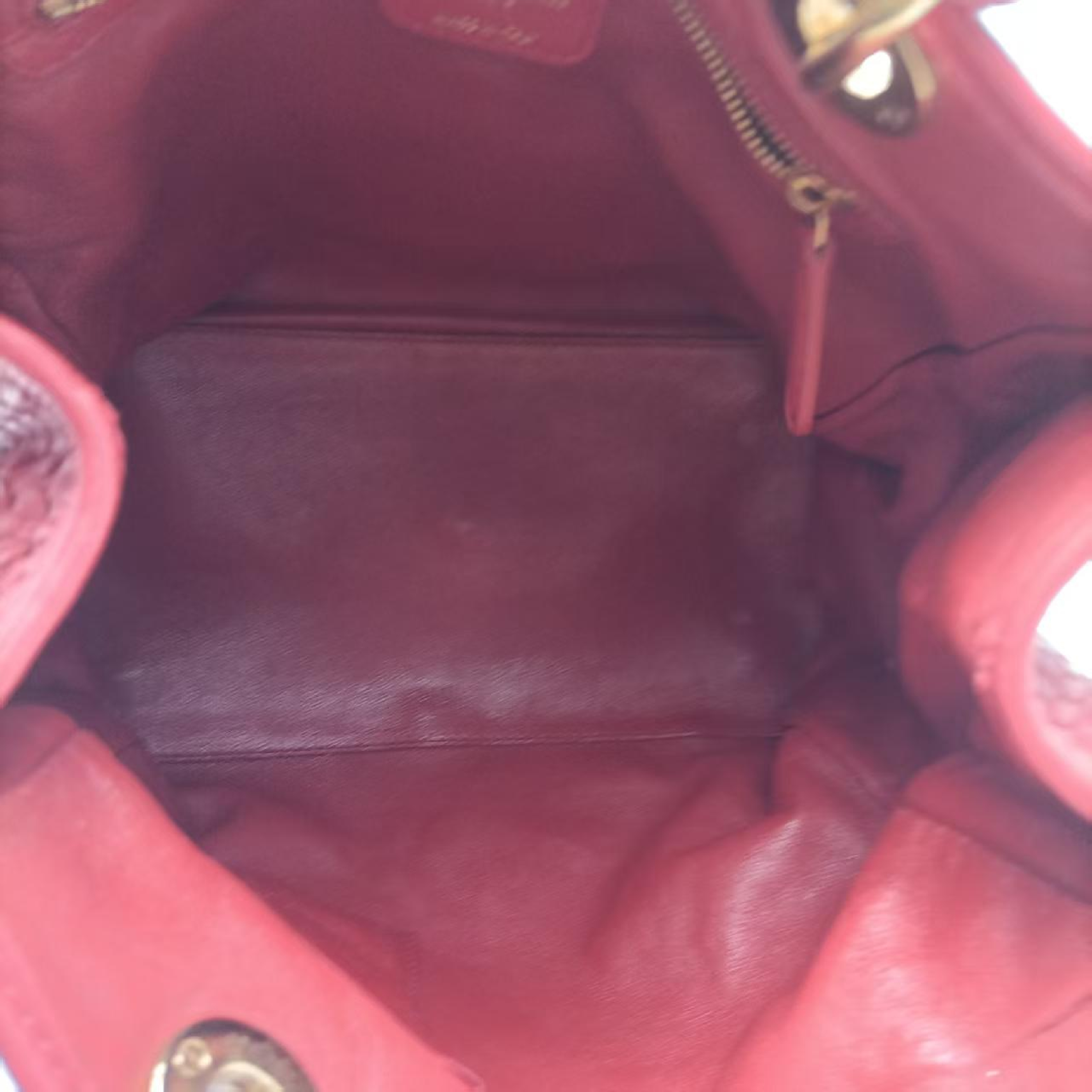 other line sheepskin handbag — view 9