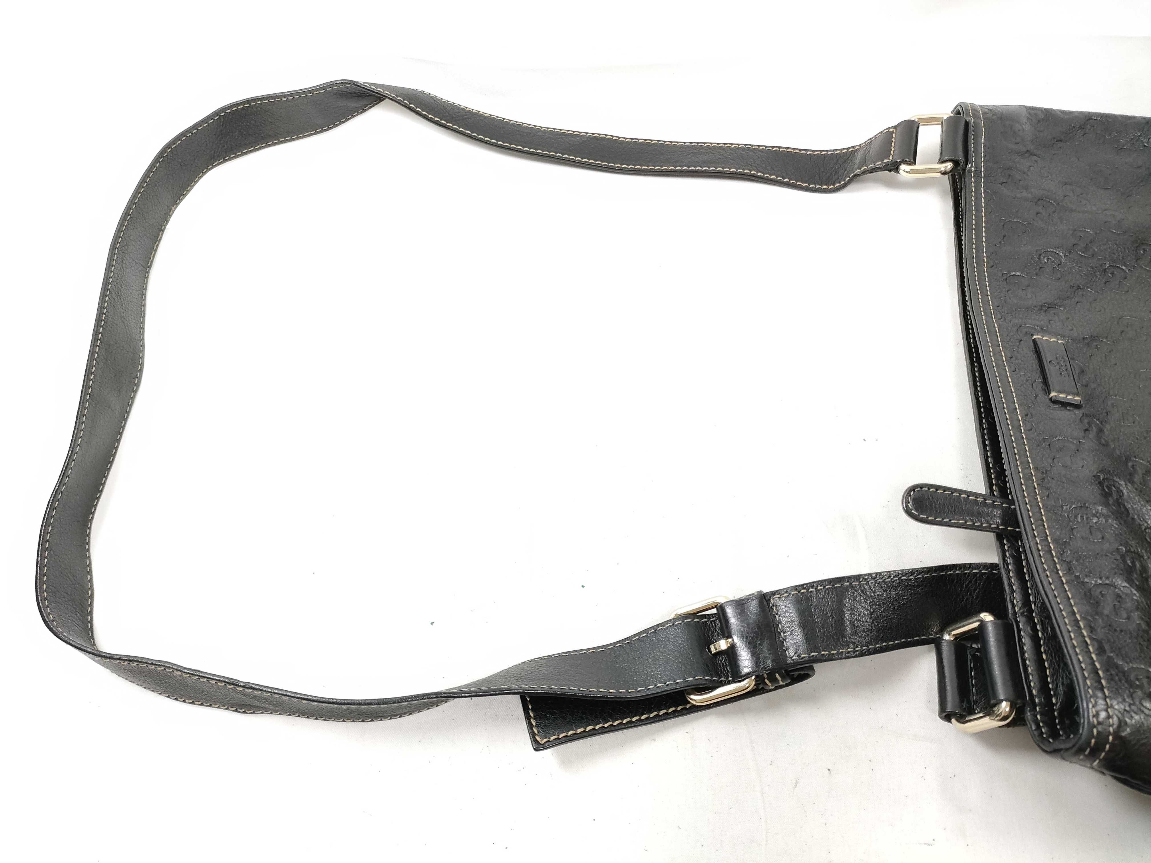 Guccisima Leather Shoulder Bag — view 5