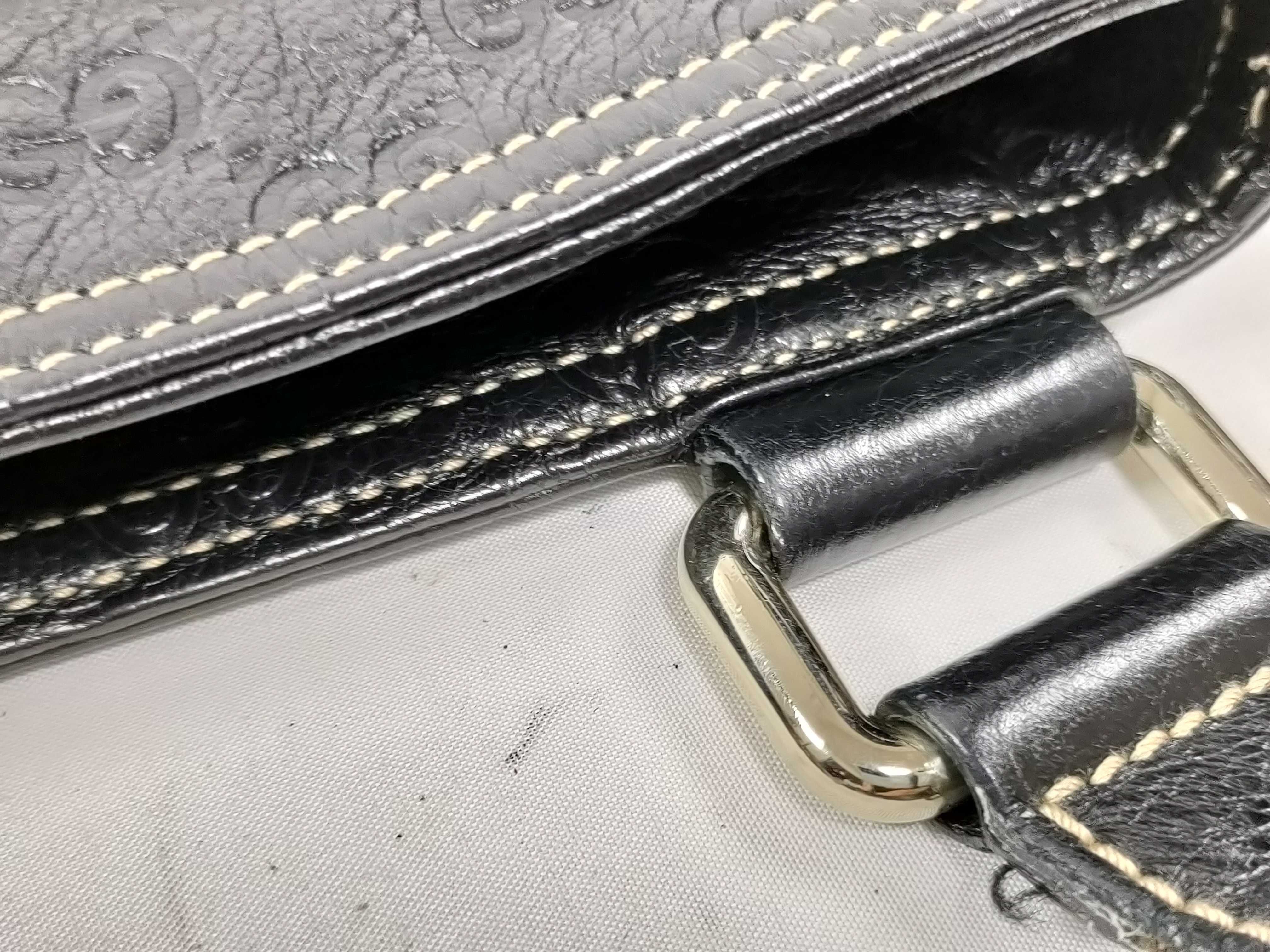 Guccisima Leather Shoulder Bag — view 7