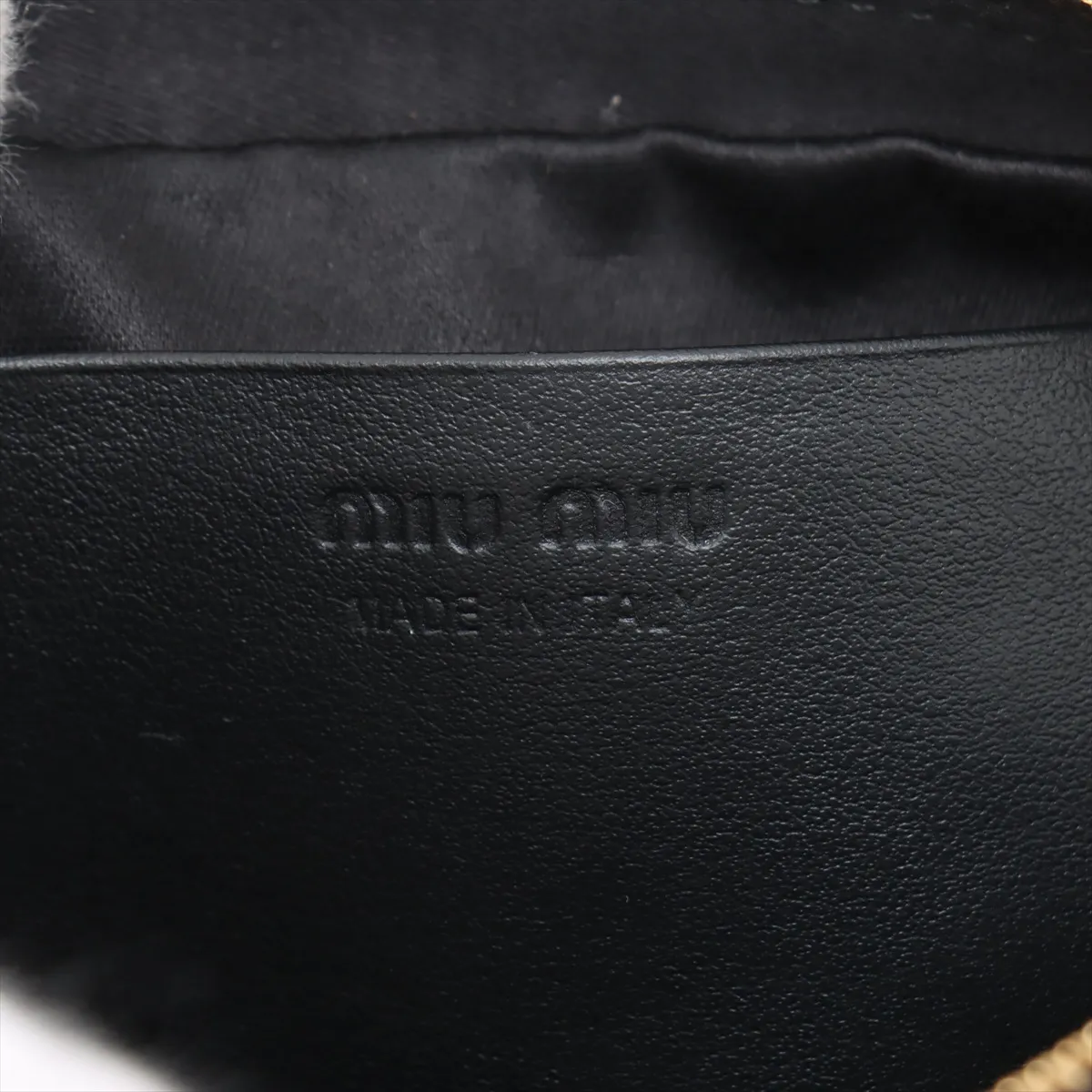 leather body bag black — view 8