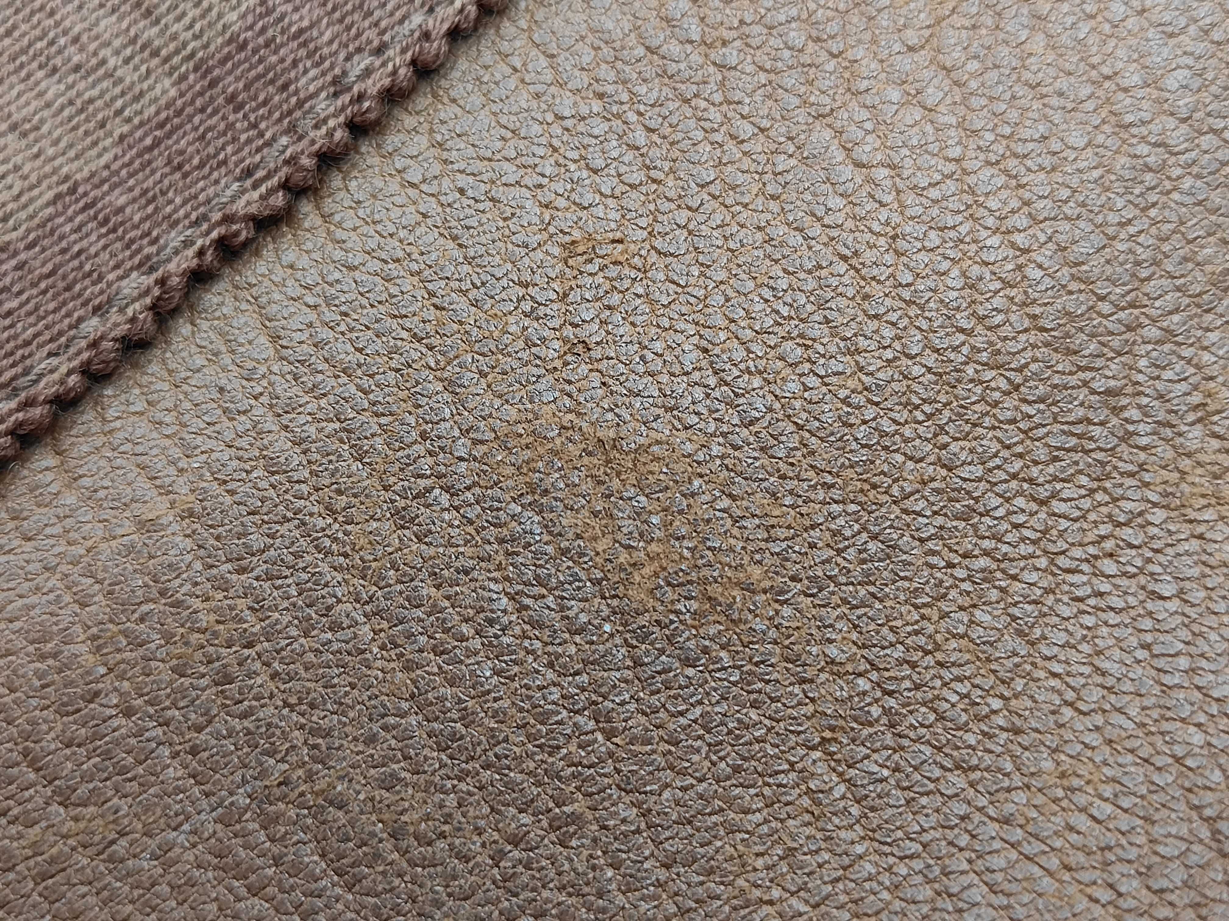 Fourre-Tout Cabas Half Leather Camel Handbag — view 14
