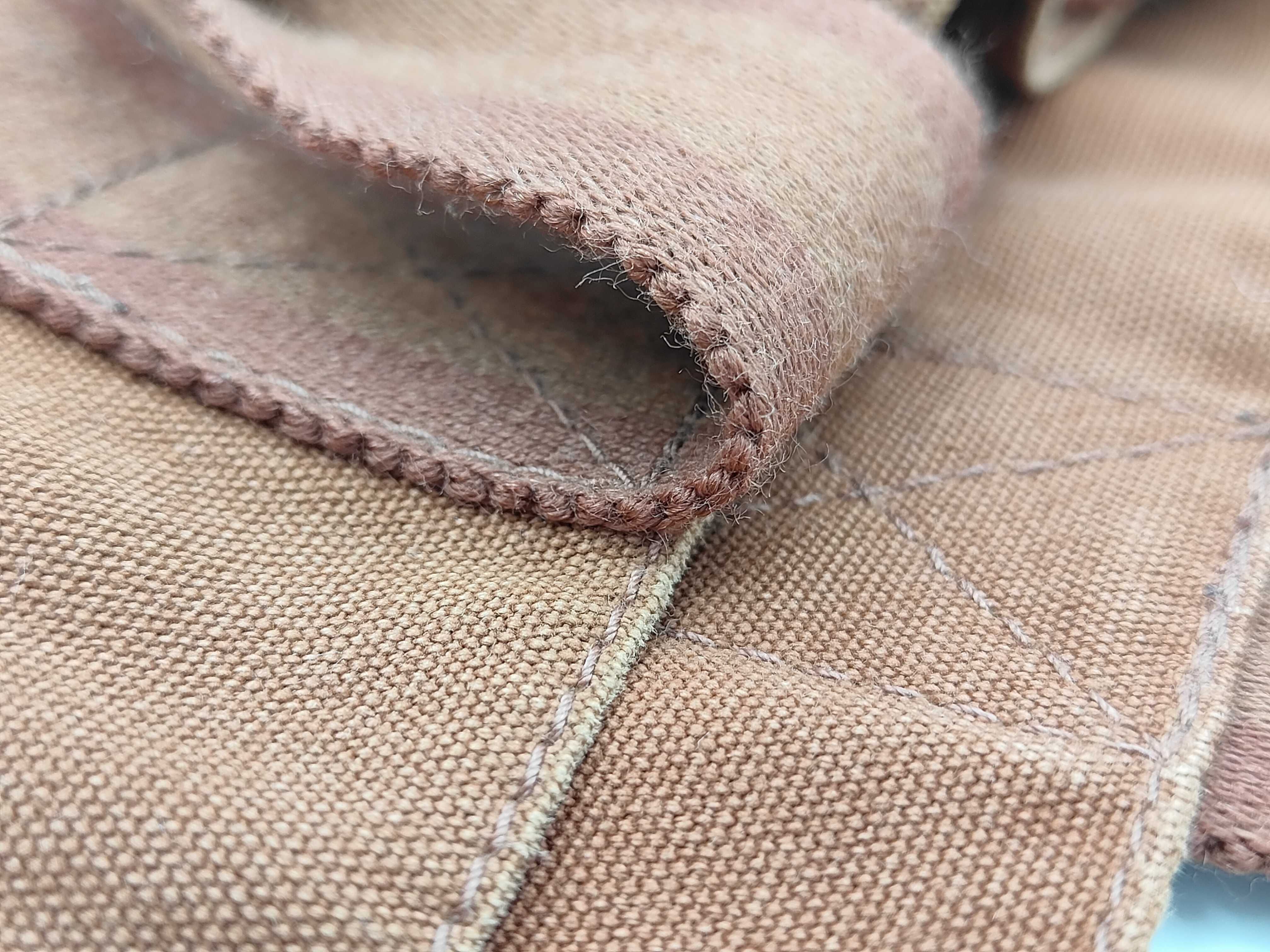 Fourre-Tout Cabas Half Leather Camel Handbag — view 7