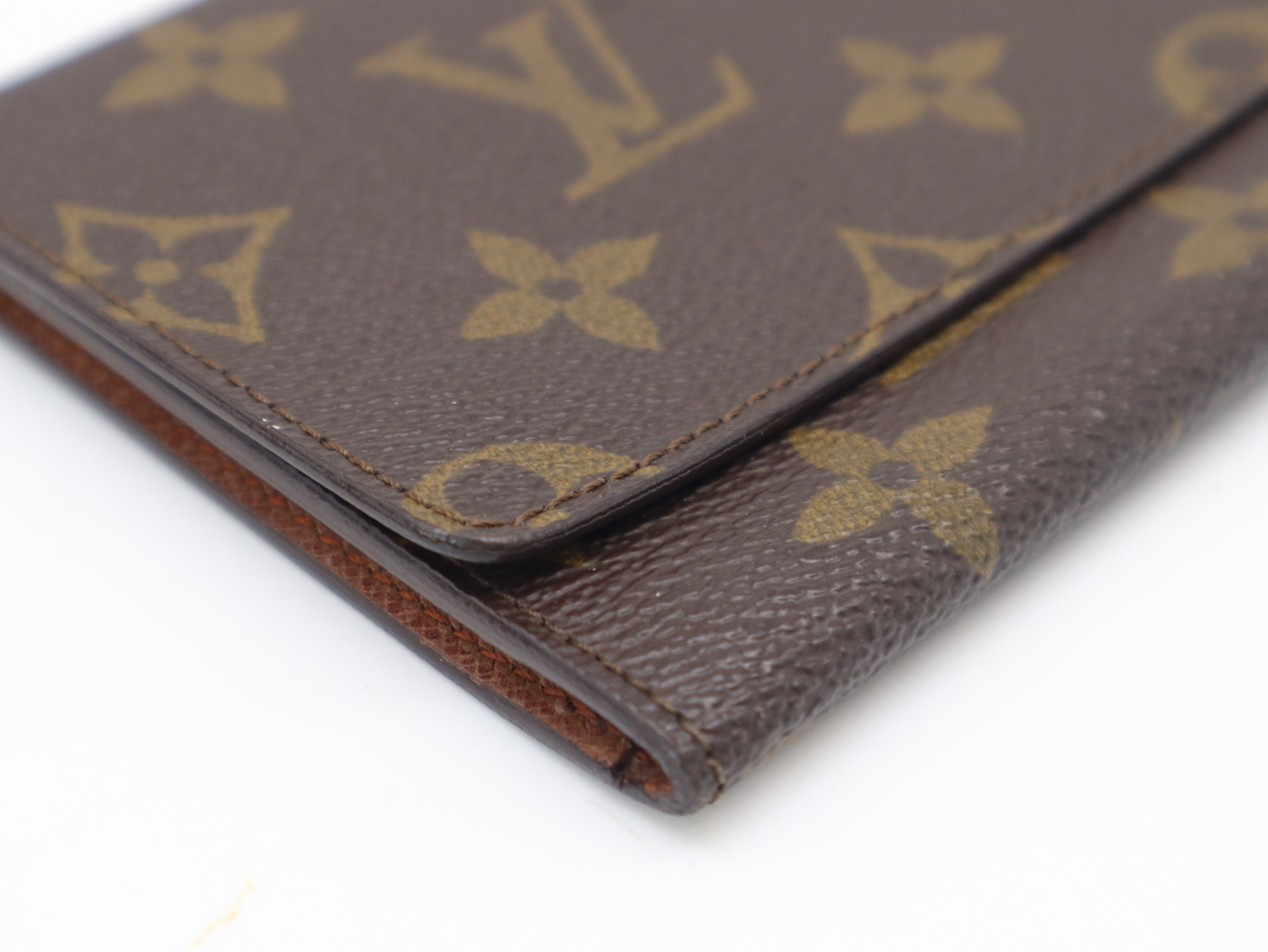 M61818 Monogram Portefeuille 3 Cartes Credit Wallet — view 7