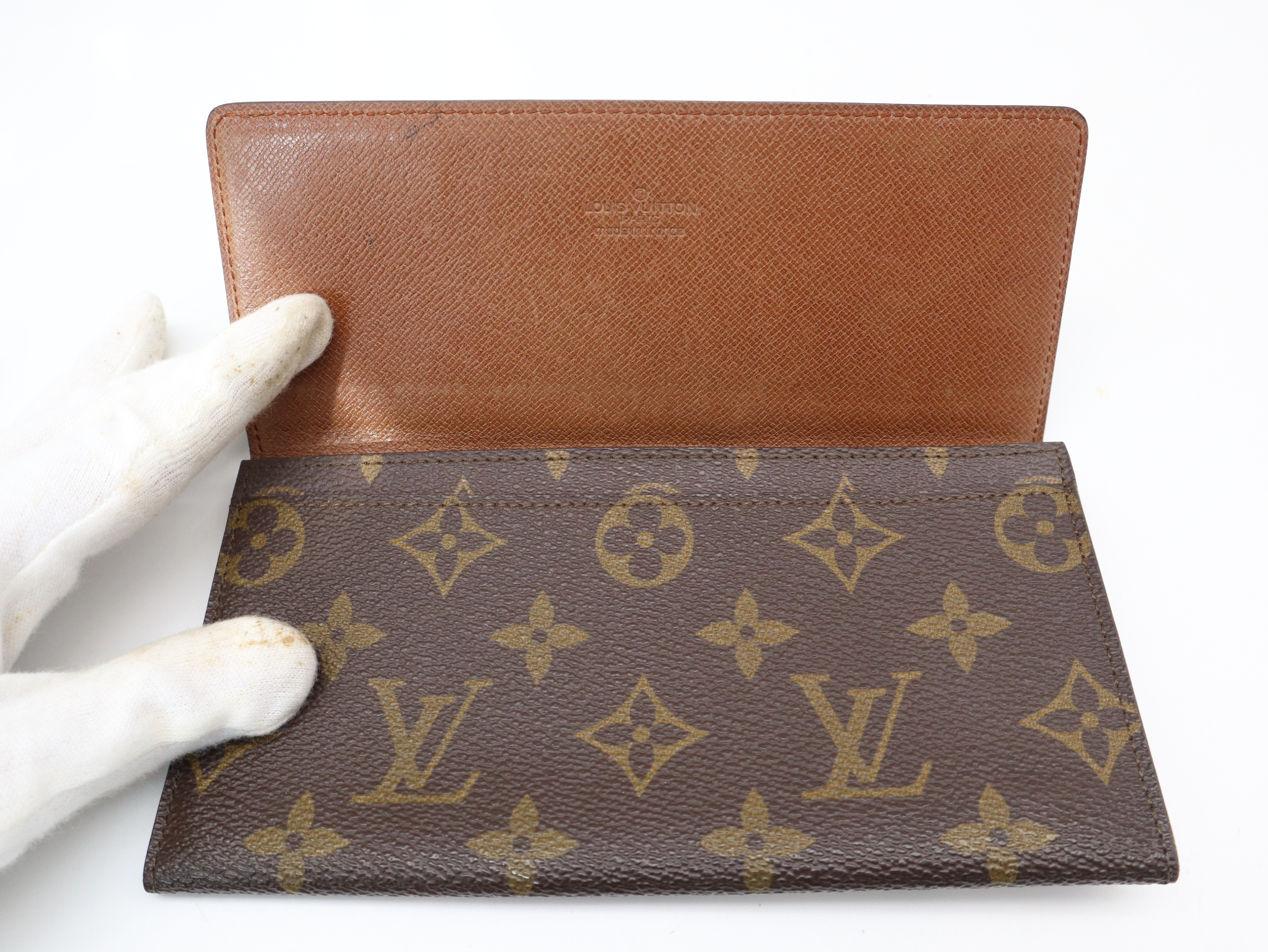 M61818 Monogram Portefeuille 3 Cartes Credit Wallet — view 8
