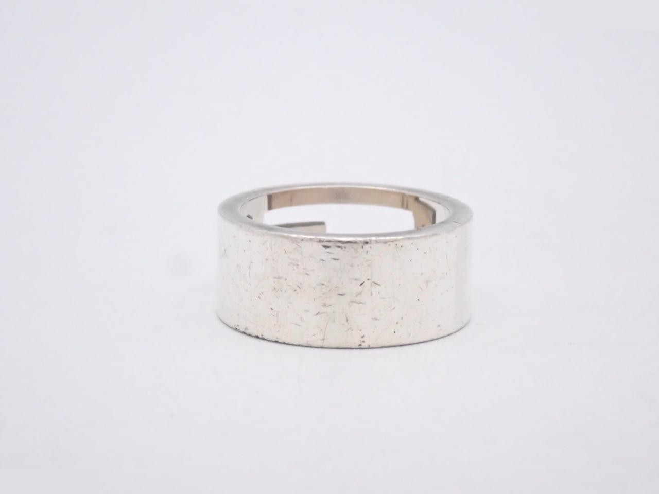 Branded G Silver Ring, 925 Sterling Silver, 6.9g — view 2