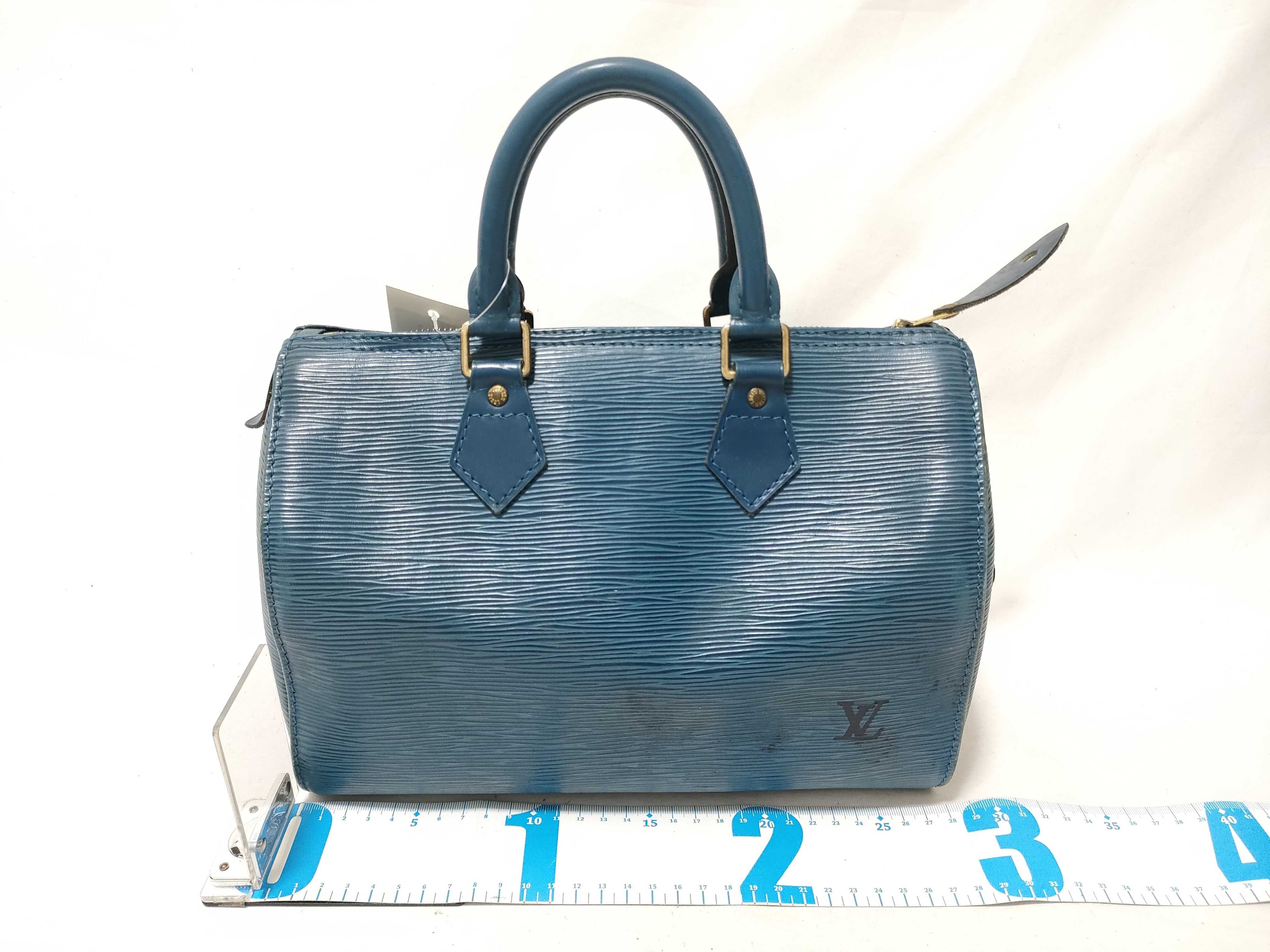 Epi Speedy 25 handbag (with stains) — view 2