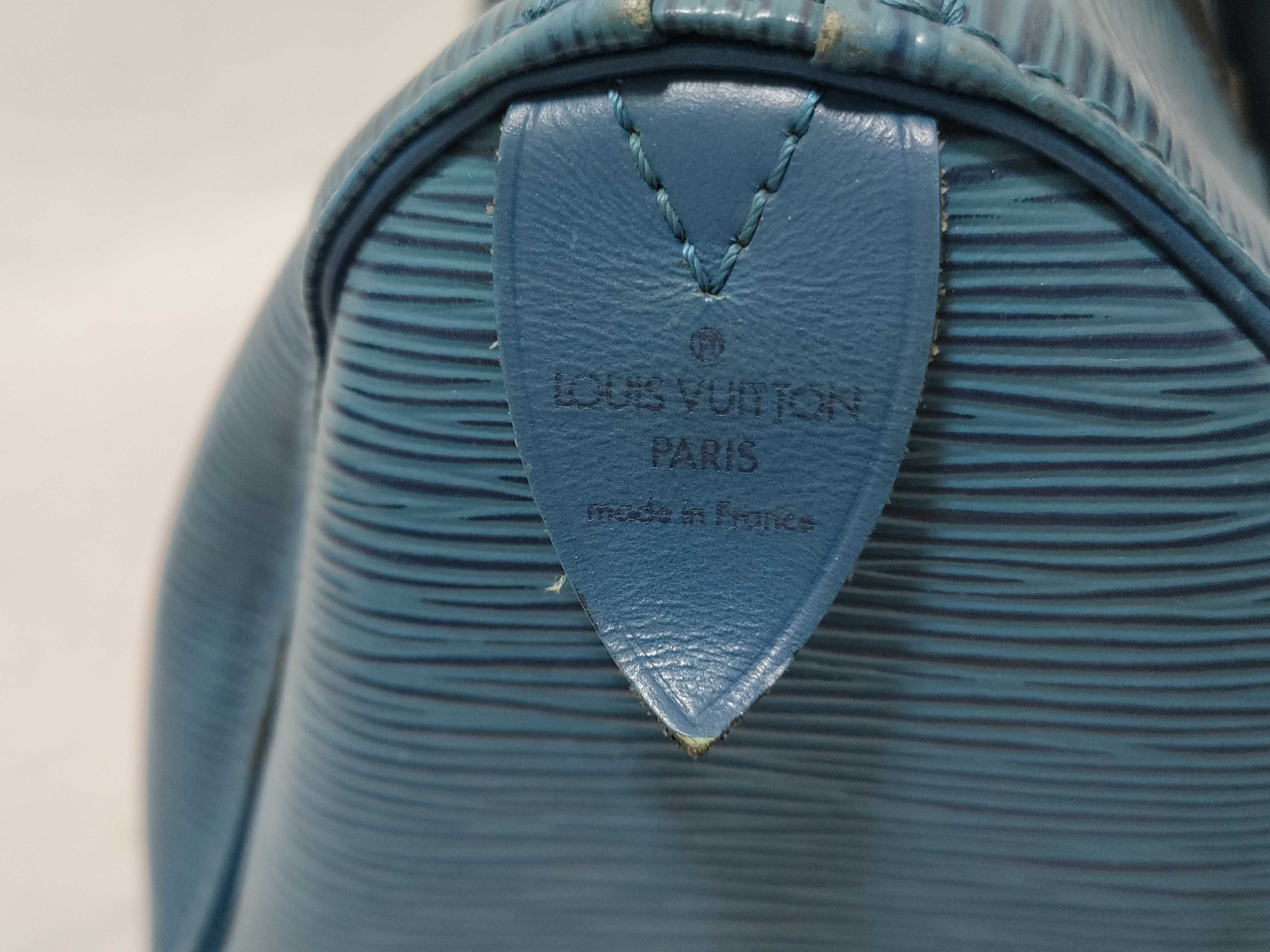 Epi Speedy 25 handbag (with stains) — view 12