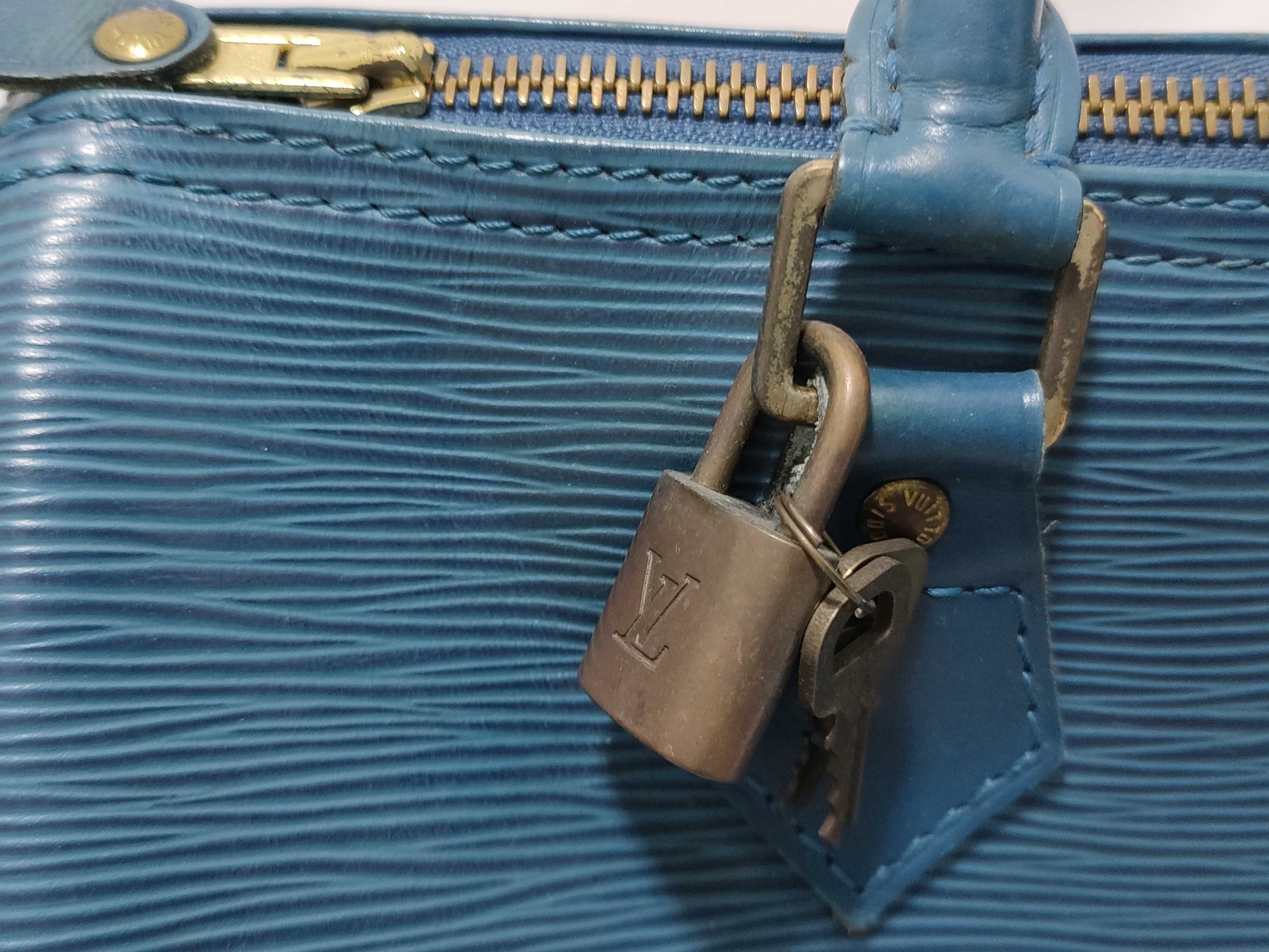 Epi Speedy 25 handbag (with stains) — view 14