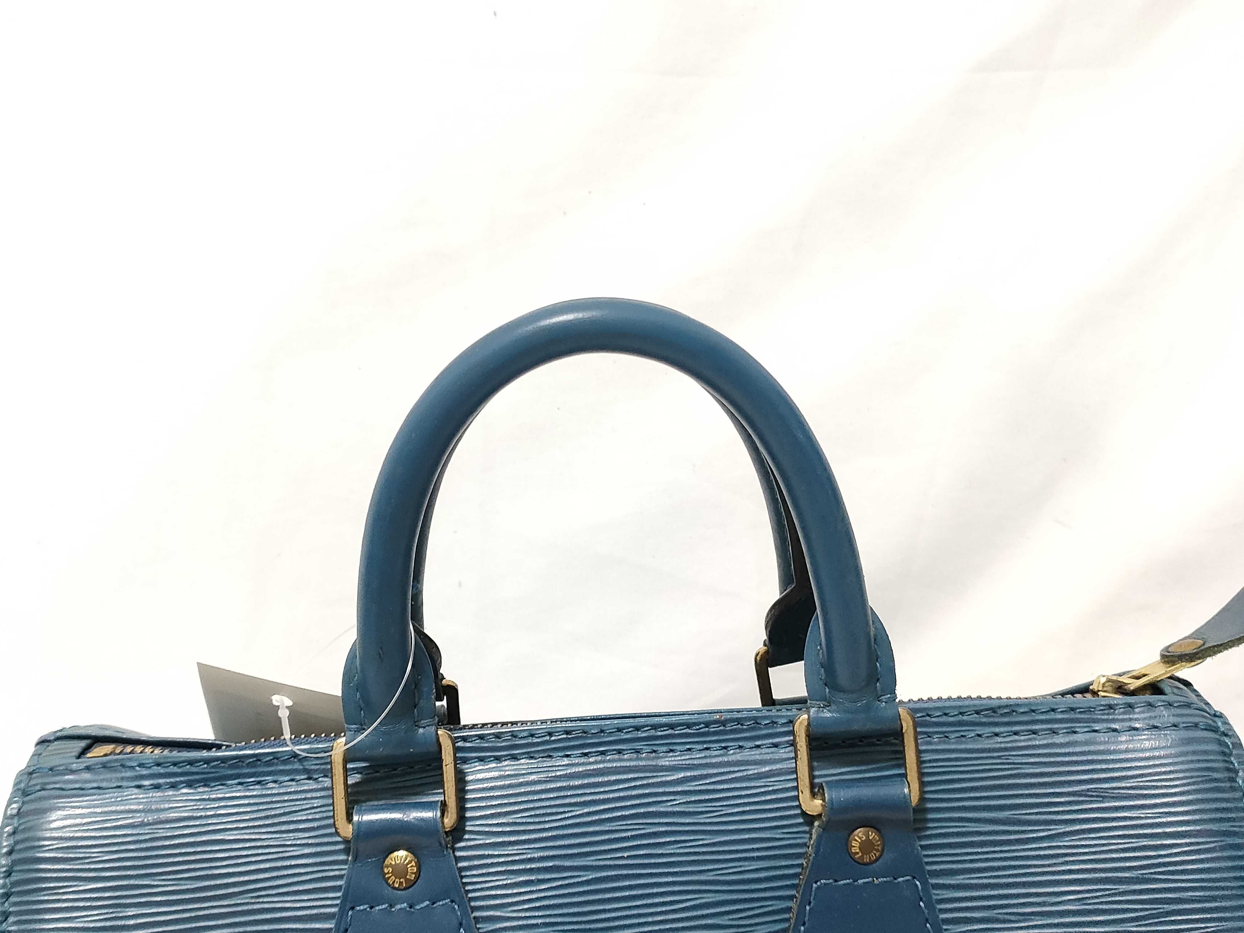 Epi Speedy 25 handbag (with stains) — view 3