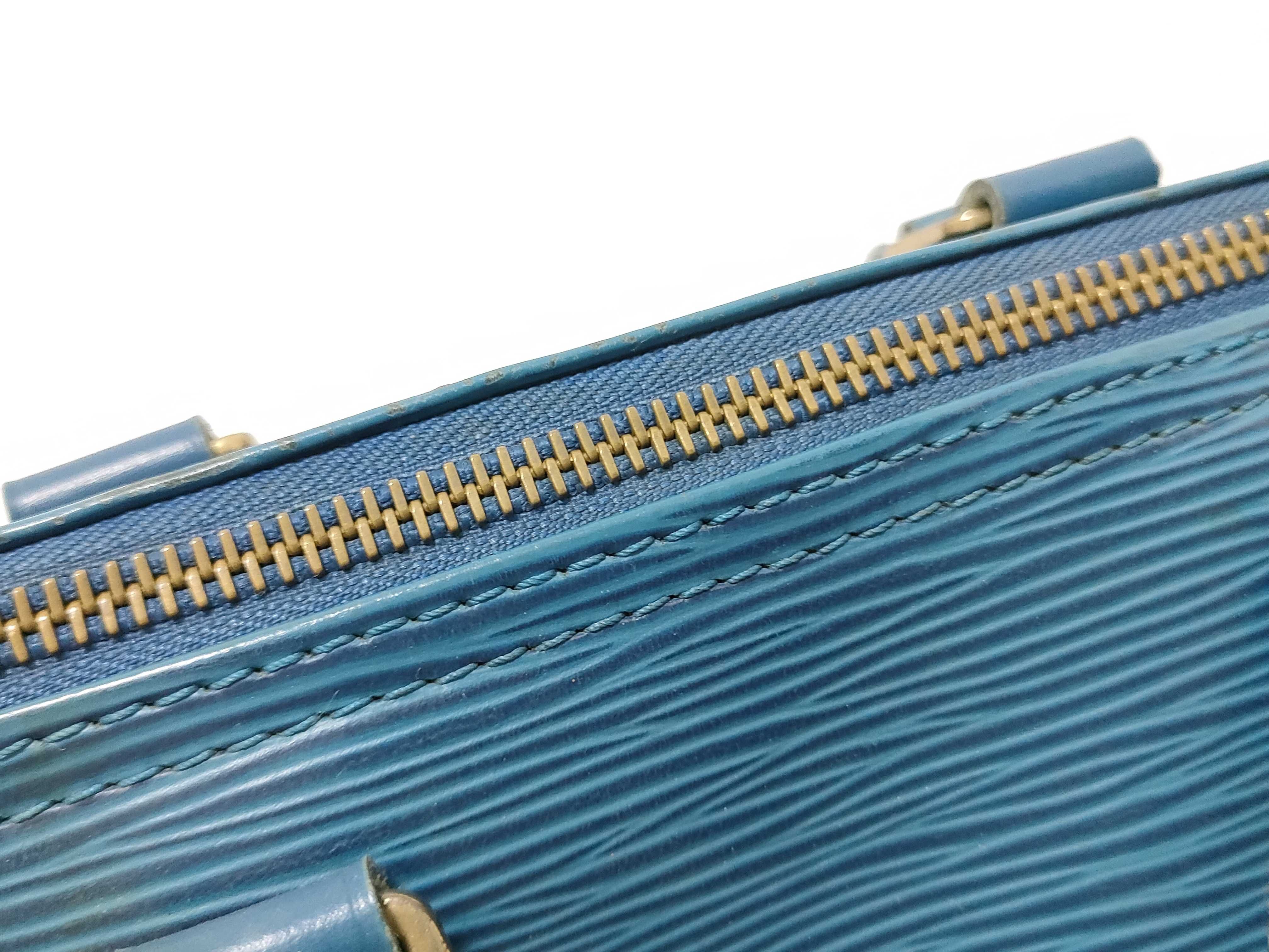Epi Speedy 25 handbag (with stains) — view 6