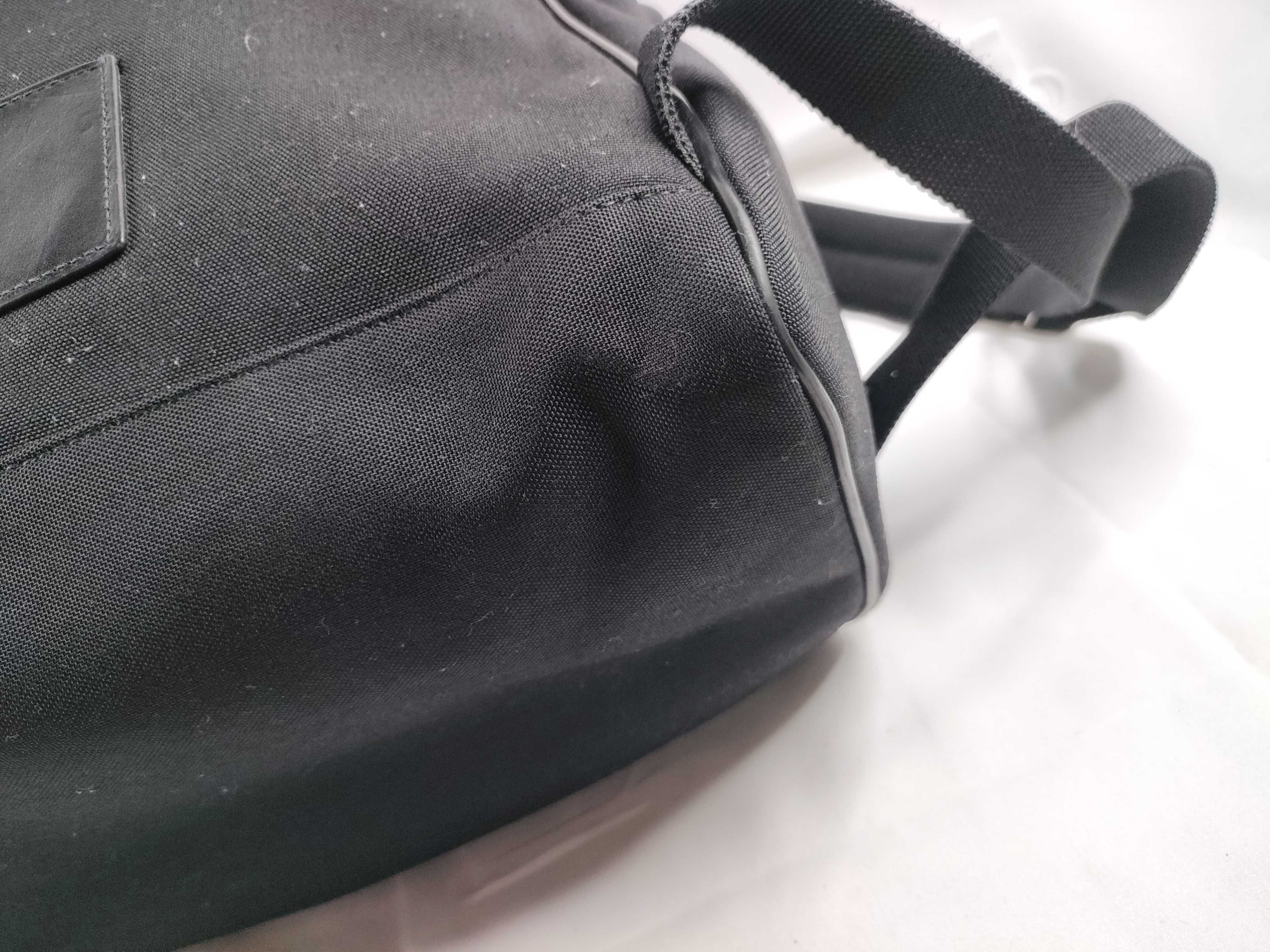 City Canvas x Leather Backpack/Rucksack, Black, 534967 — view 5