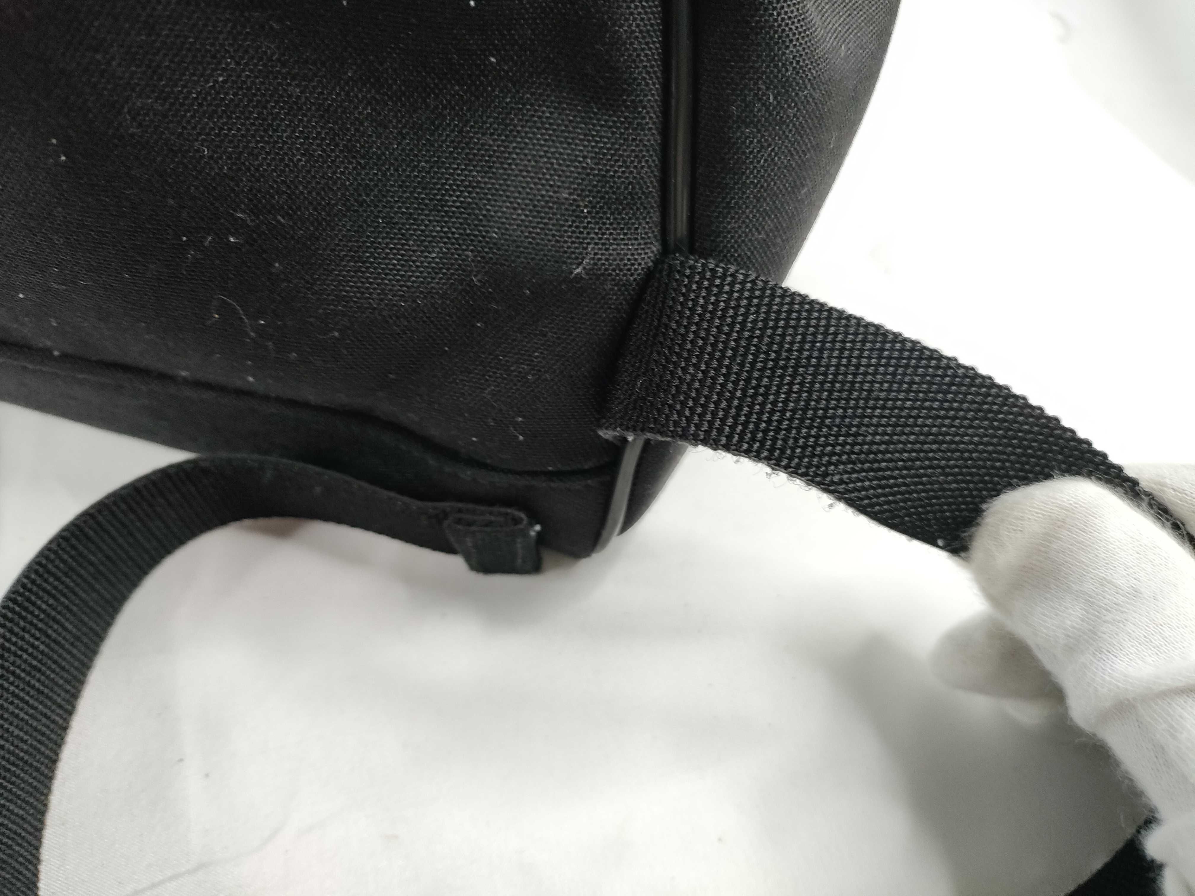 City Canvas x Leather Backpack/Rucksack, Black, 534967 — view 8