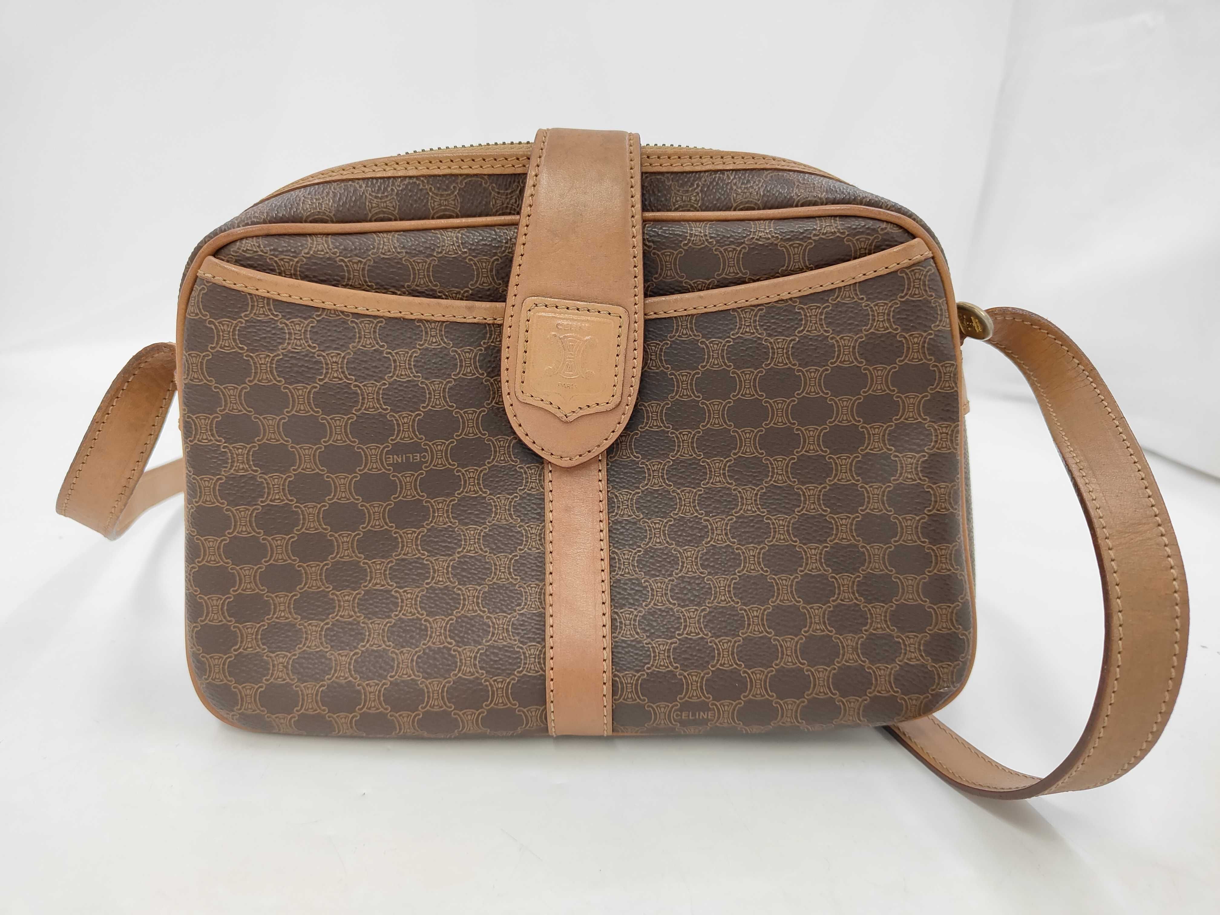 Macadam Shoulder Bag (Brown)