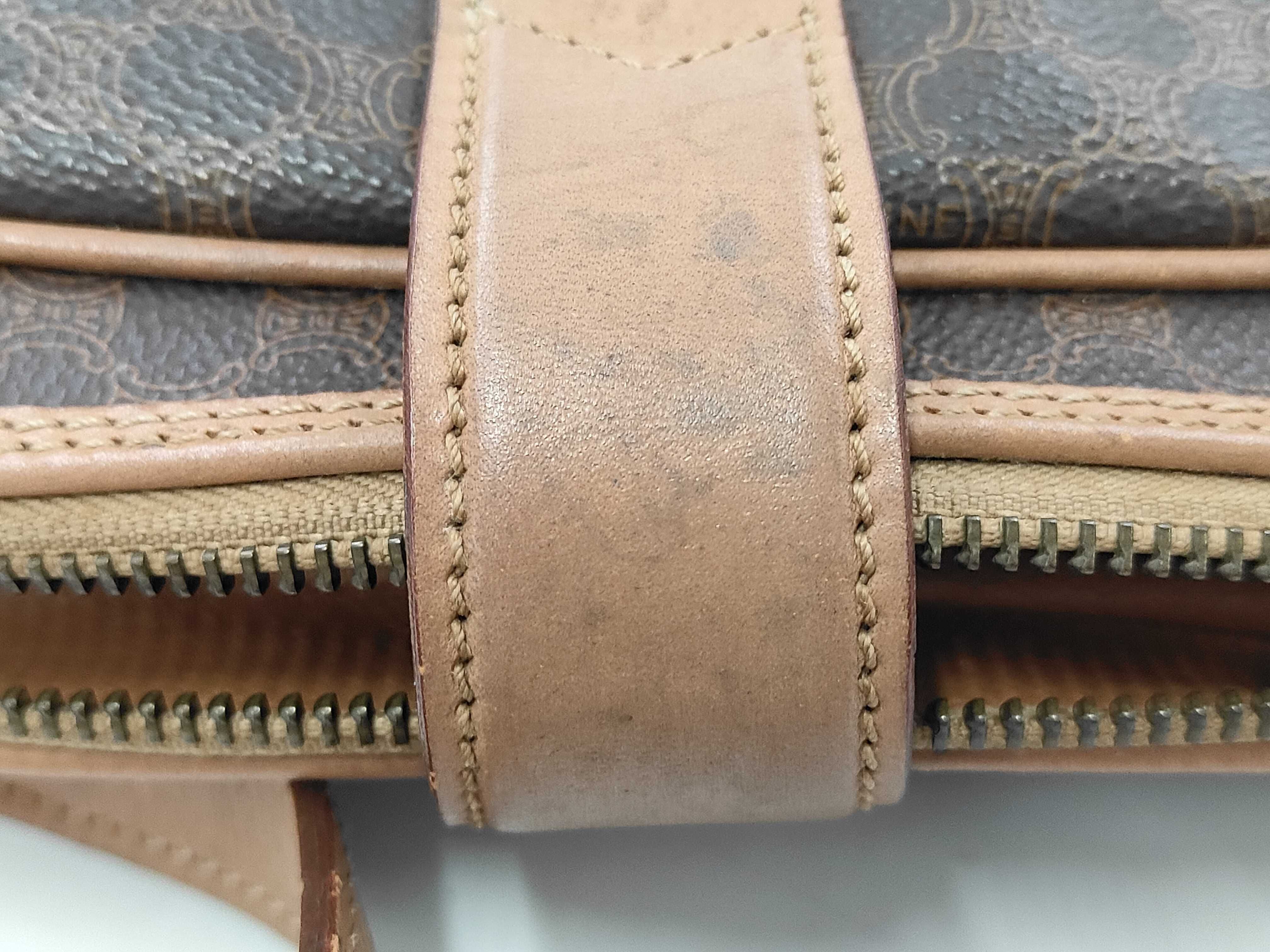 Macadam Shoulder Bag (Brown) — view 11