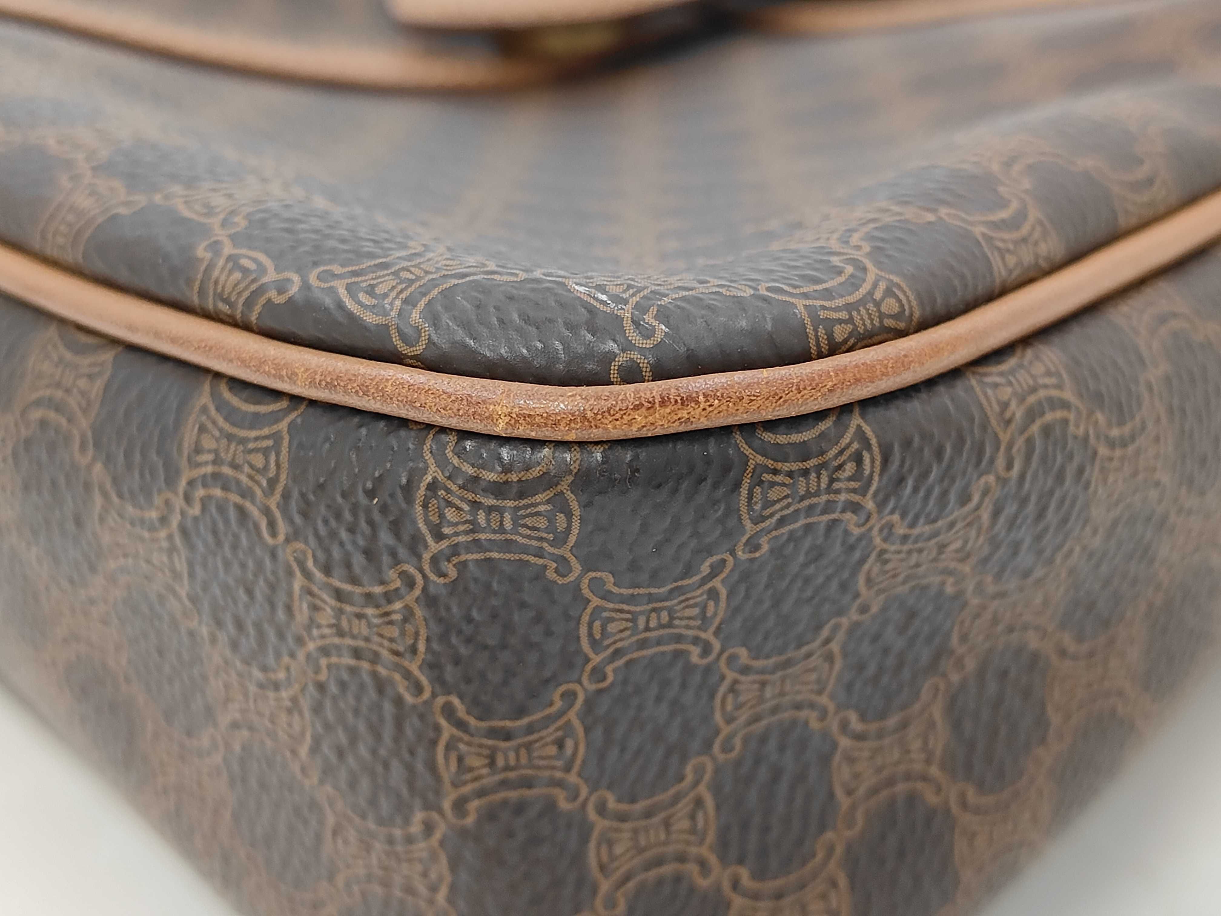 Macadam Shoulder Bag (Brown) — view 4