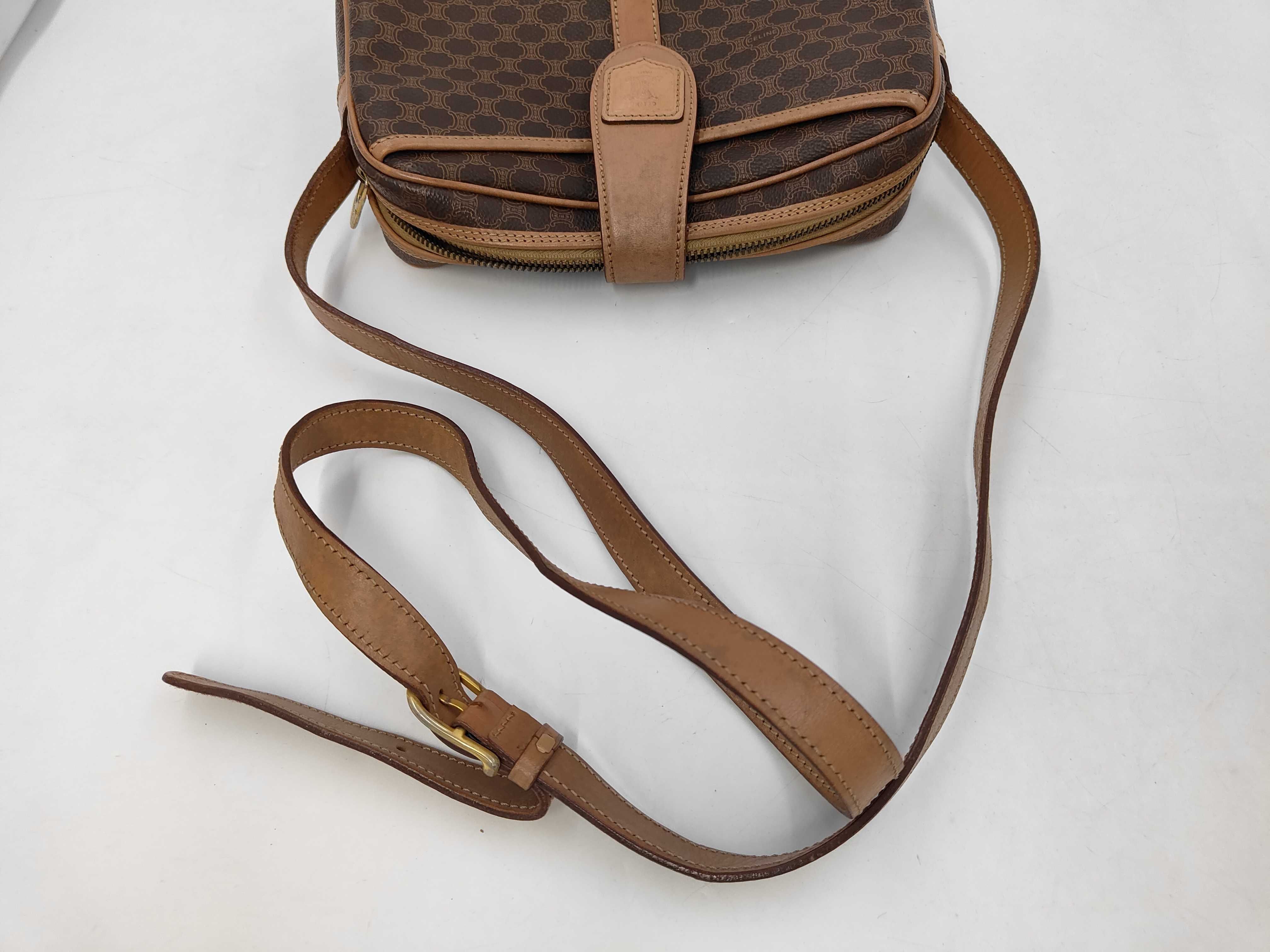 Macadam Shoulder Bag (Brown) — view 5
