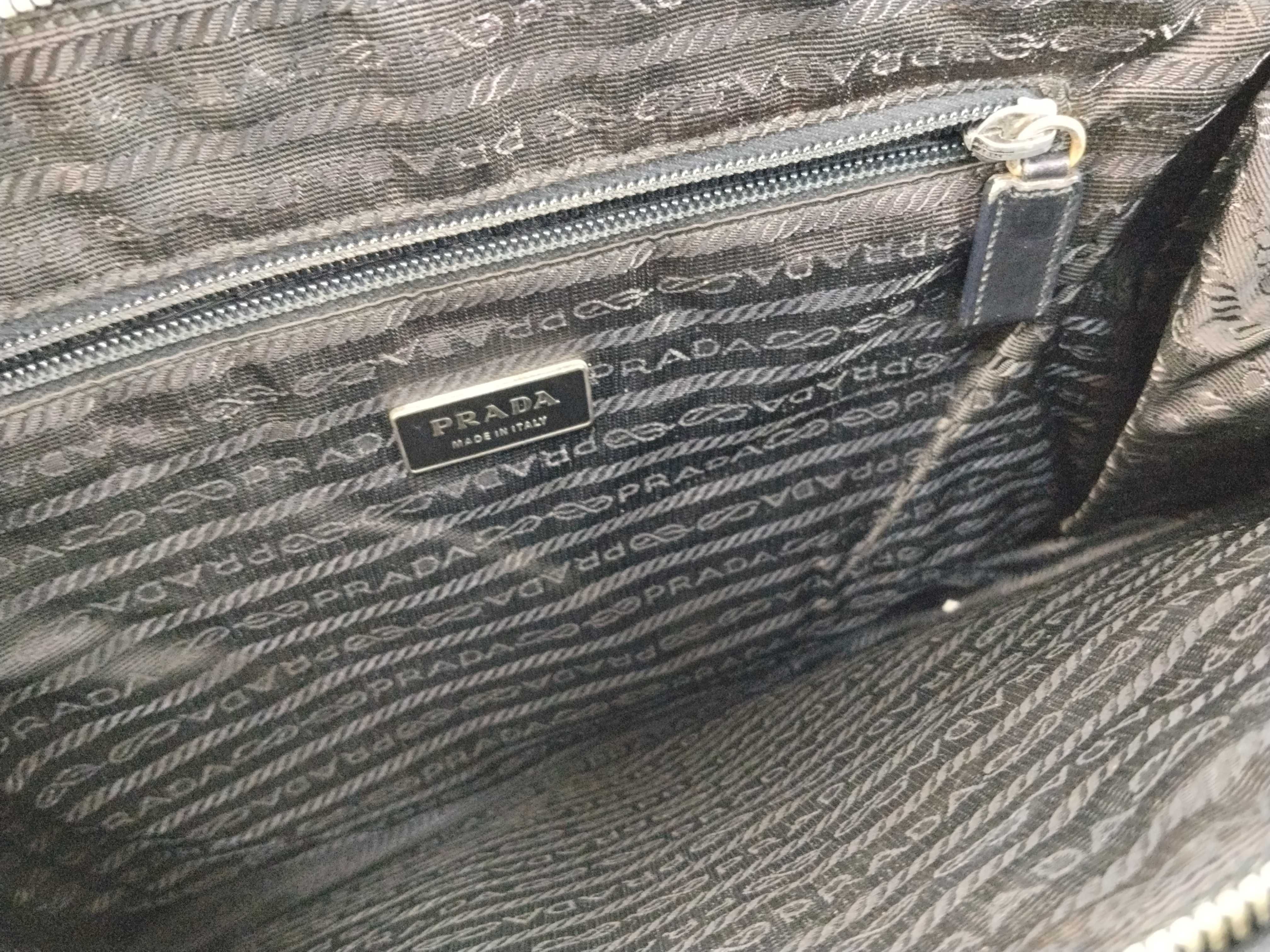 Nylon Prada Tote Bag Black Tote Bag — view 10