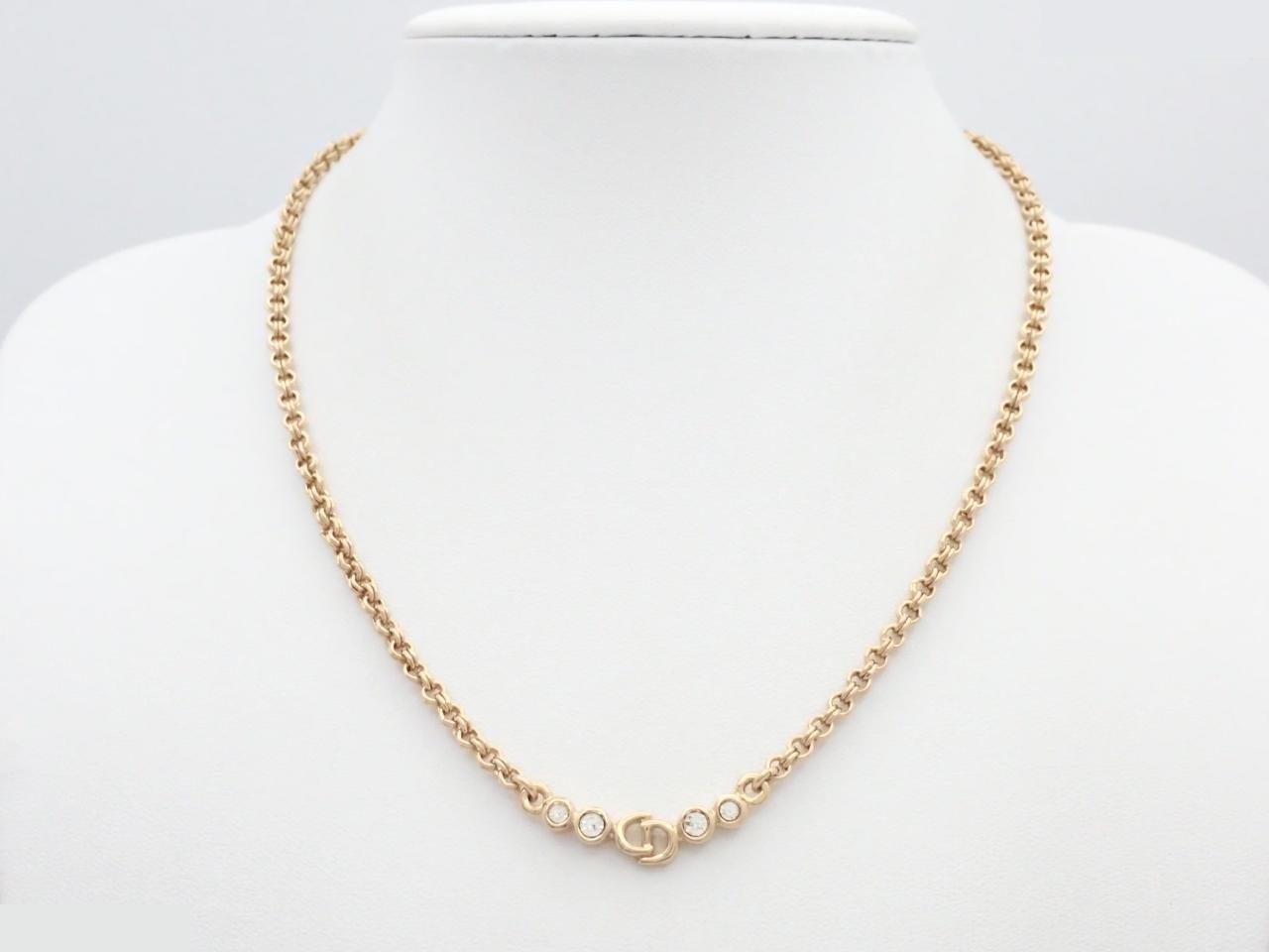 Gold necklace, chain approximately 42cm — view 3