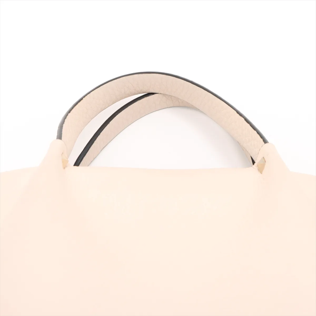 Rockstud Leather 2WAY Handbag Beige — view 6