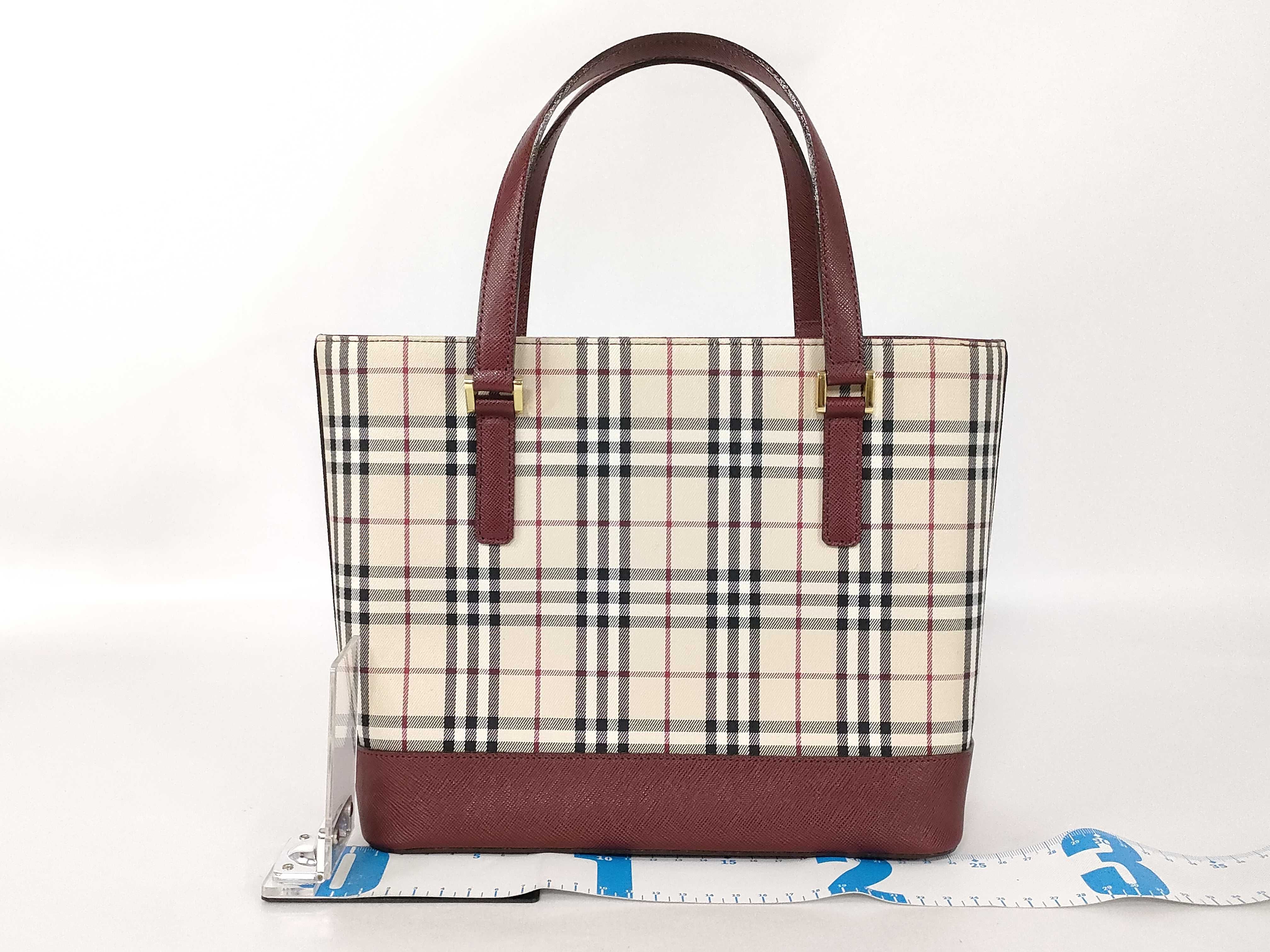 Nova Check Tote Bag Handbag — view 2