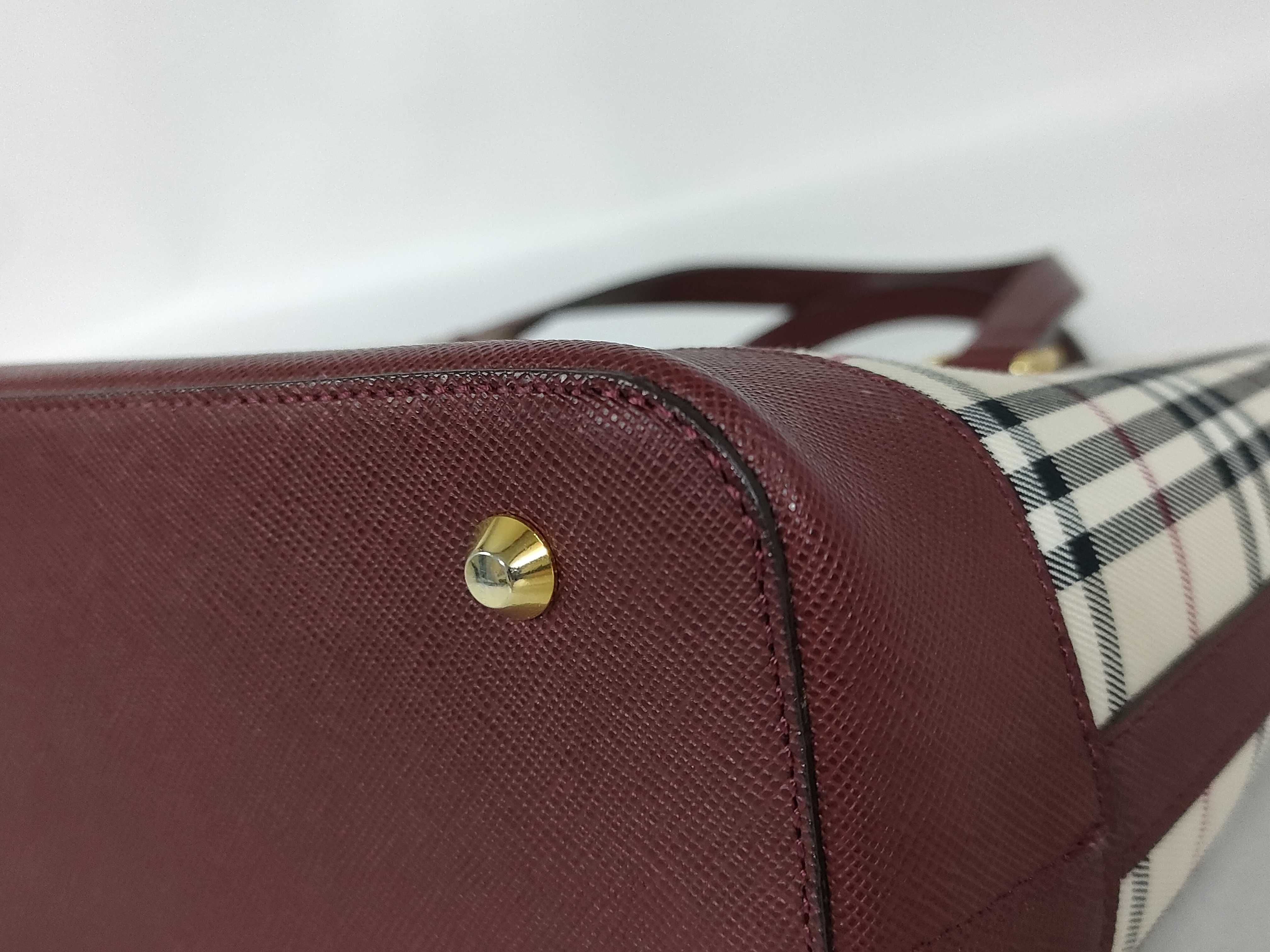 Nova Check Tote Bag Handbag — view 6