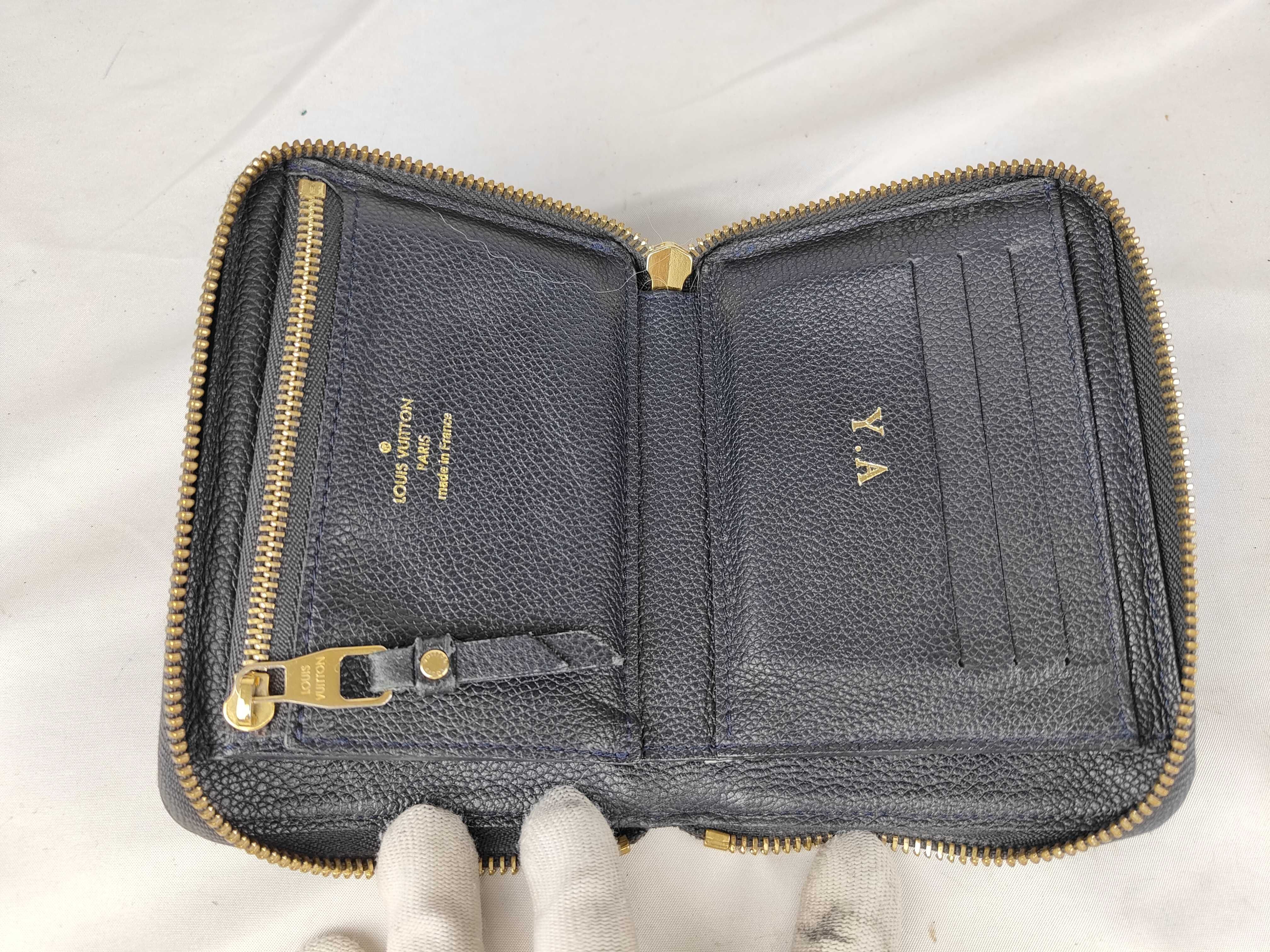 Monogram Empreinte Noir Zippy Wallet — view 9