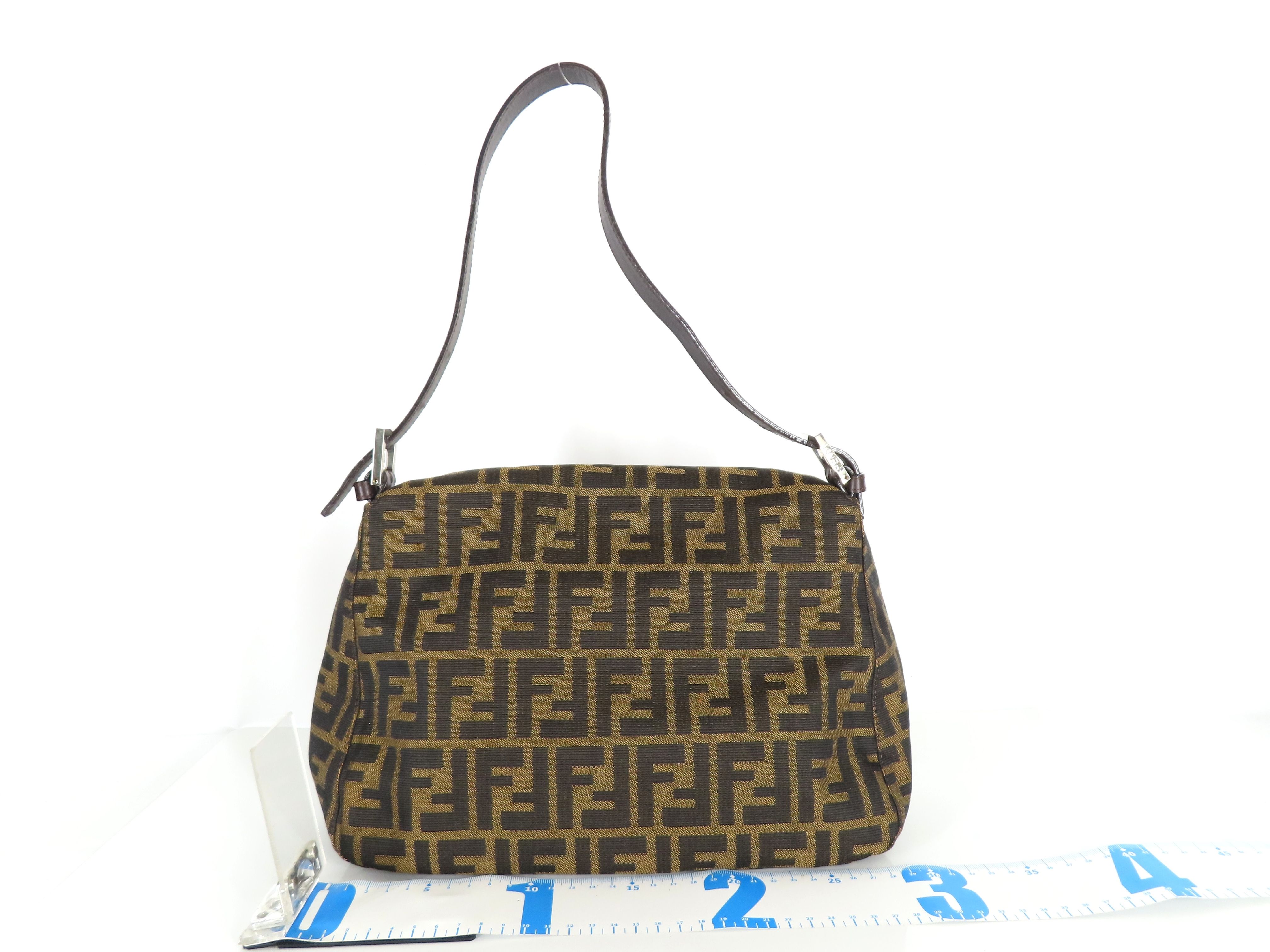 Zucca pattern Fendi shoulder bag — view 2
