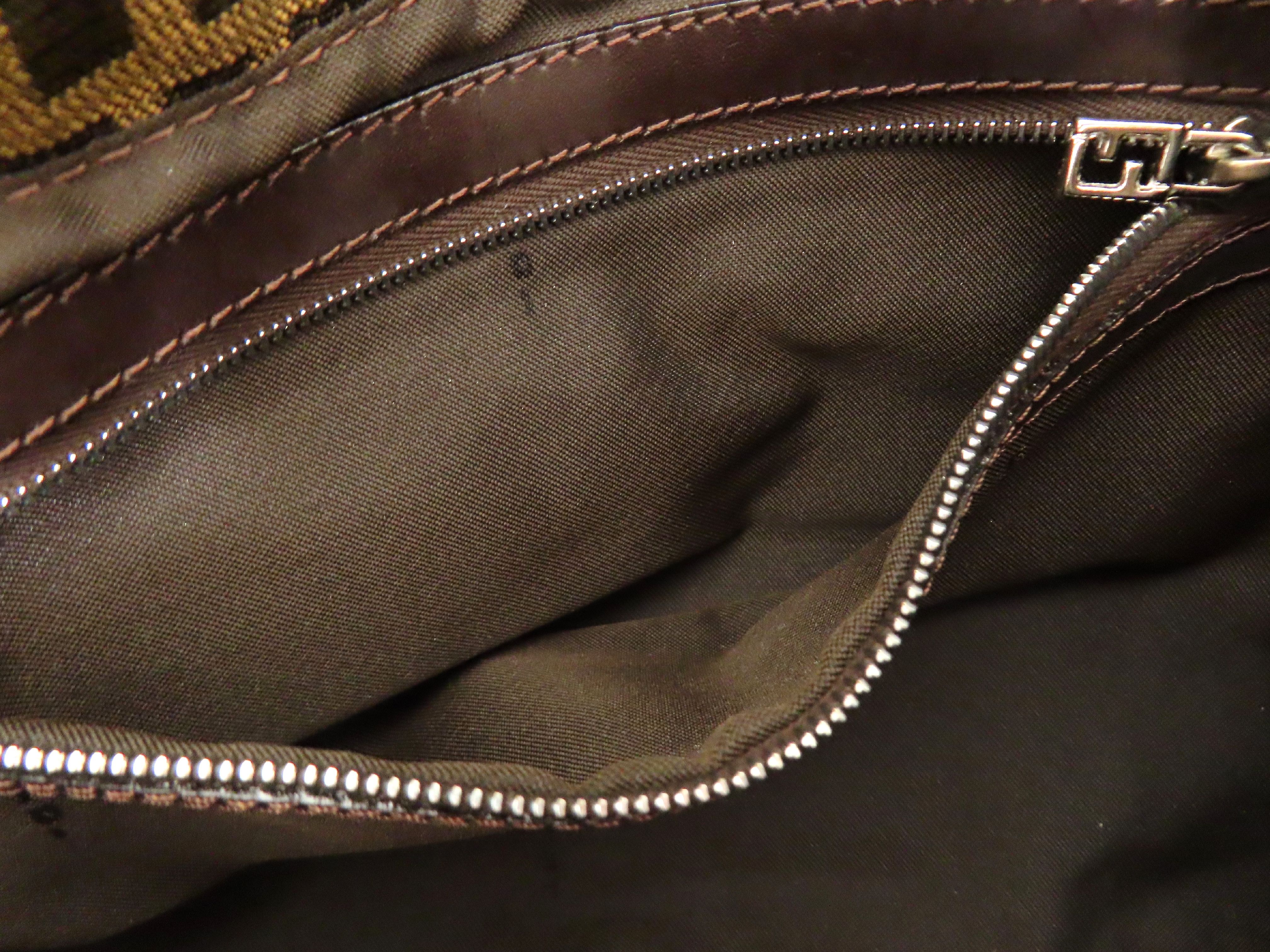 Zucca pattern Fendi shoulder bag — view 13