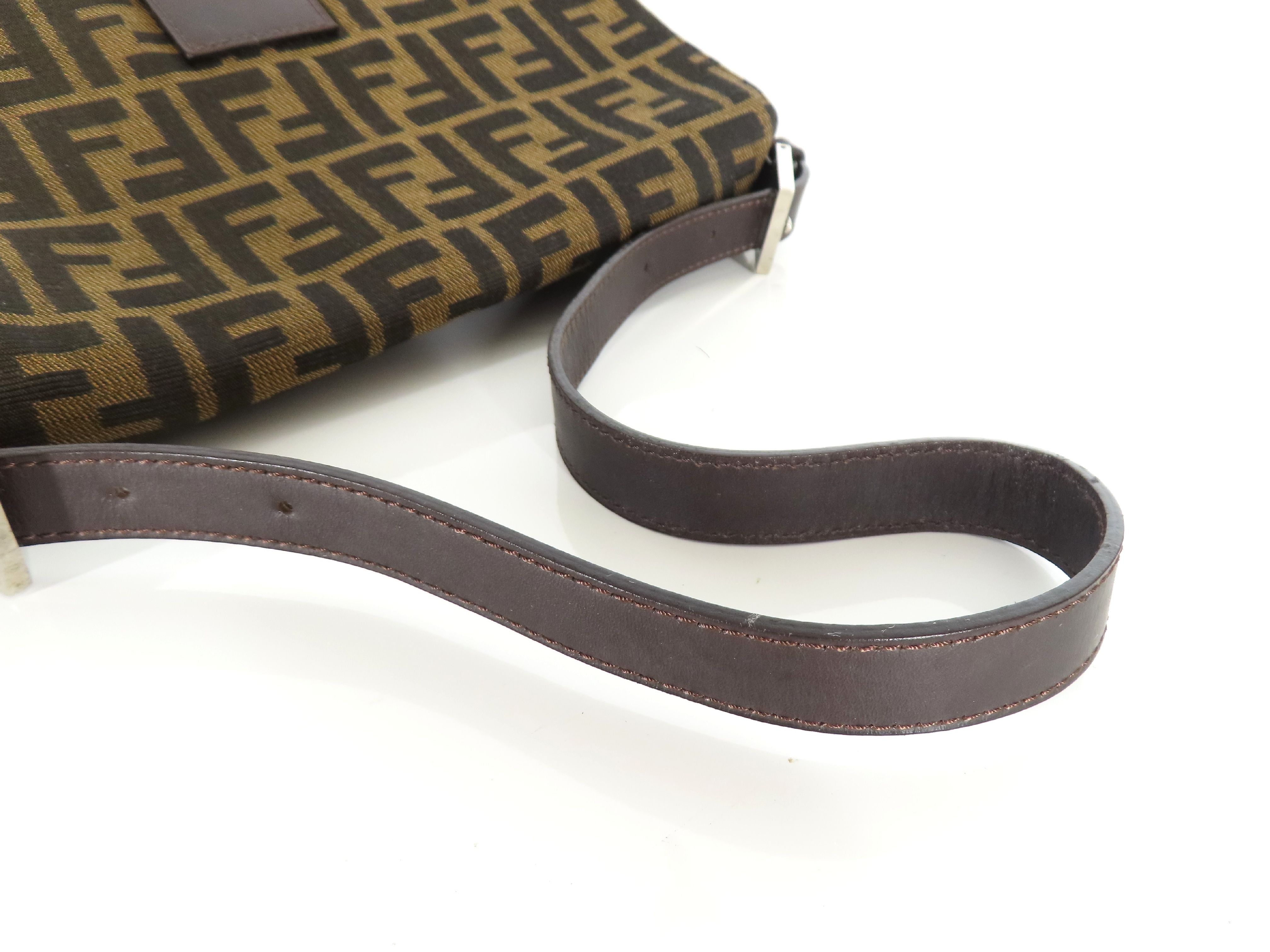 Zucca pattern Fendi shoulder bag — view 3