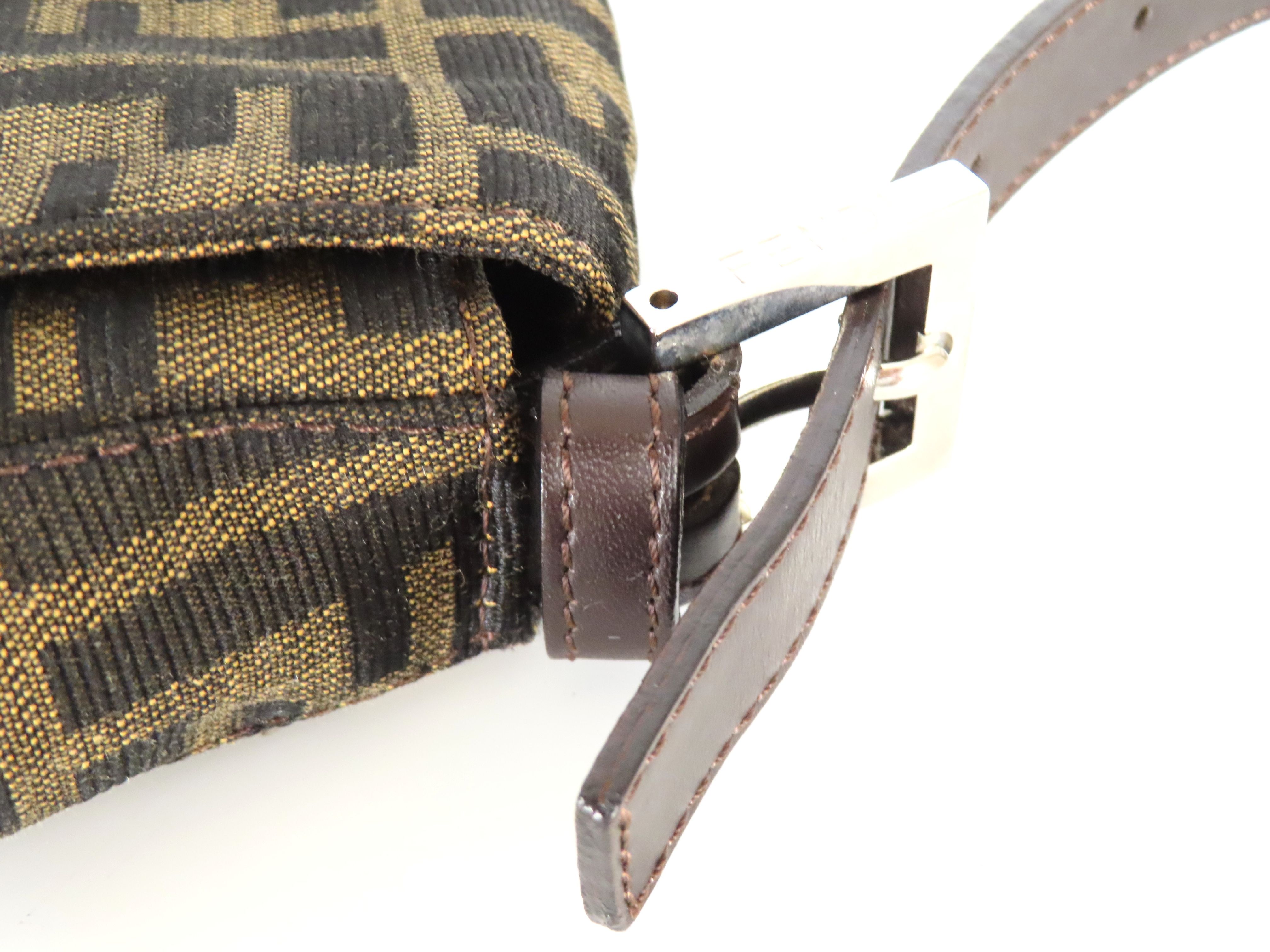 Zucca pattern Fendi shoulder bag — view 5