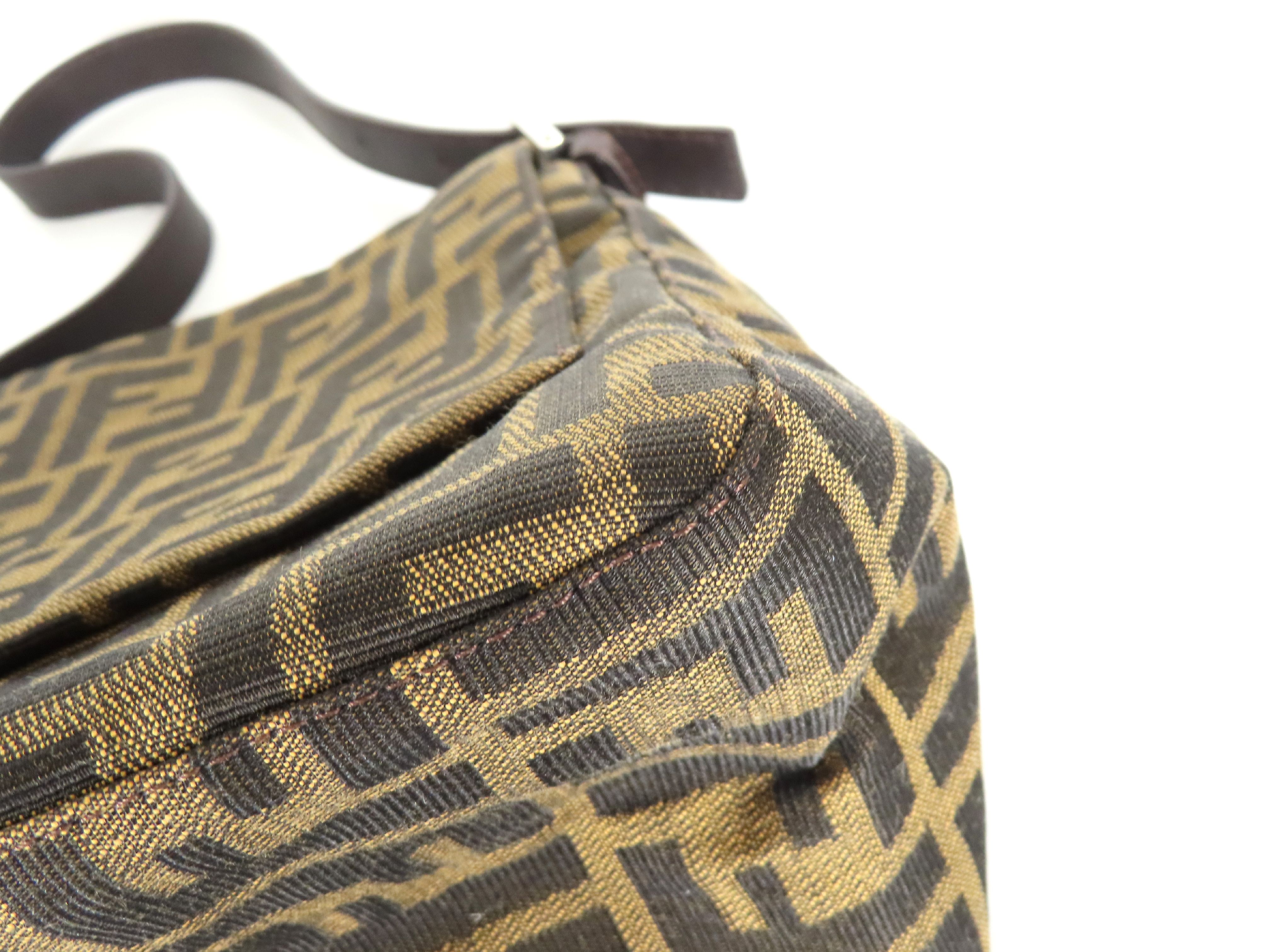 Zucca pattern Fendi shoulder bag — view 6