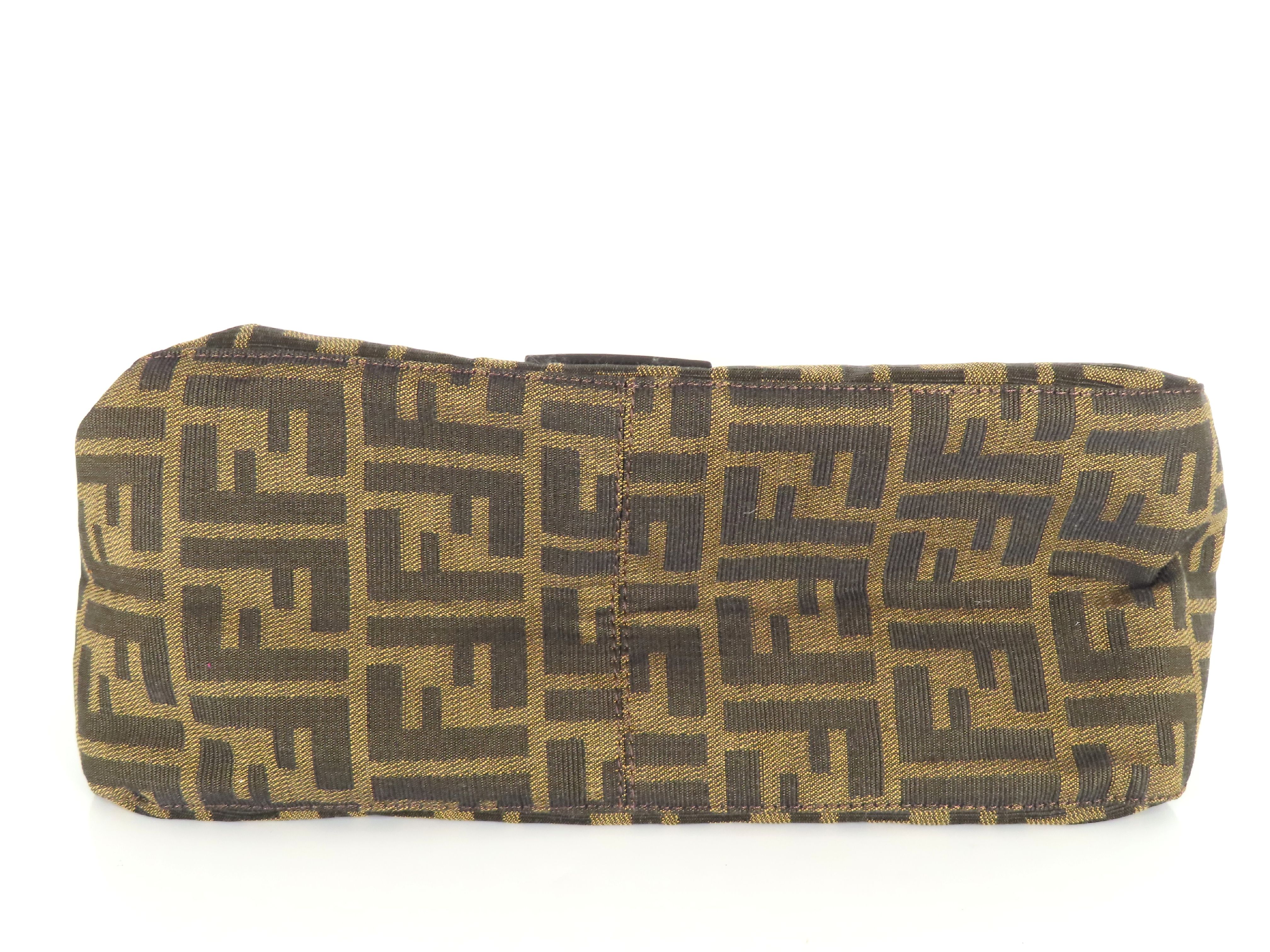Zucca pattern Fendi shoulder bag — view 7
