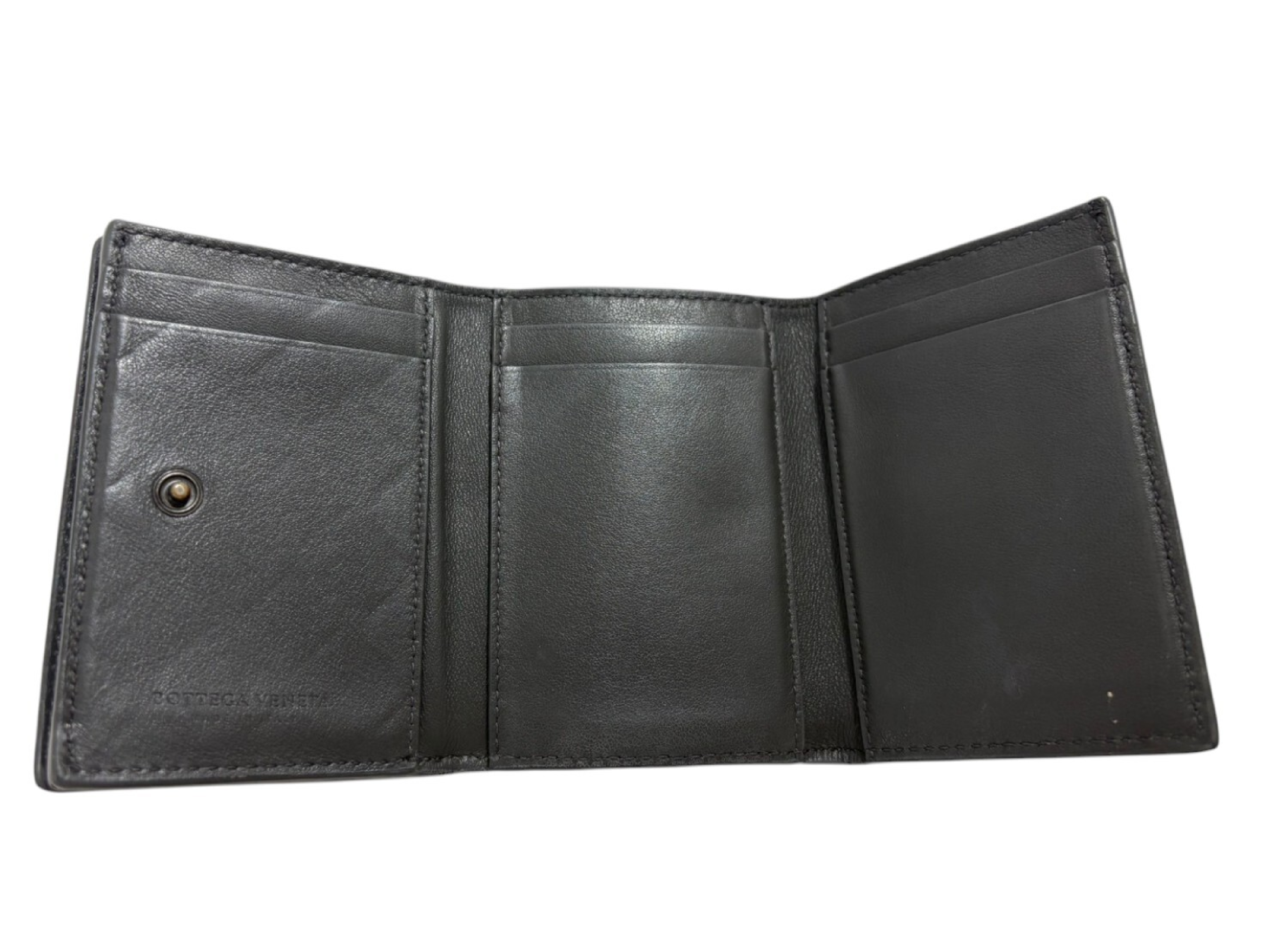 Intrecciato Tri-fold Wallet — view 4