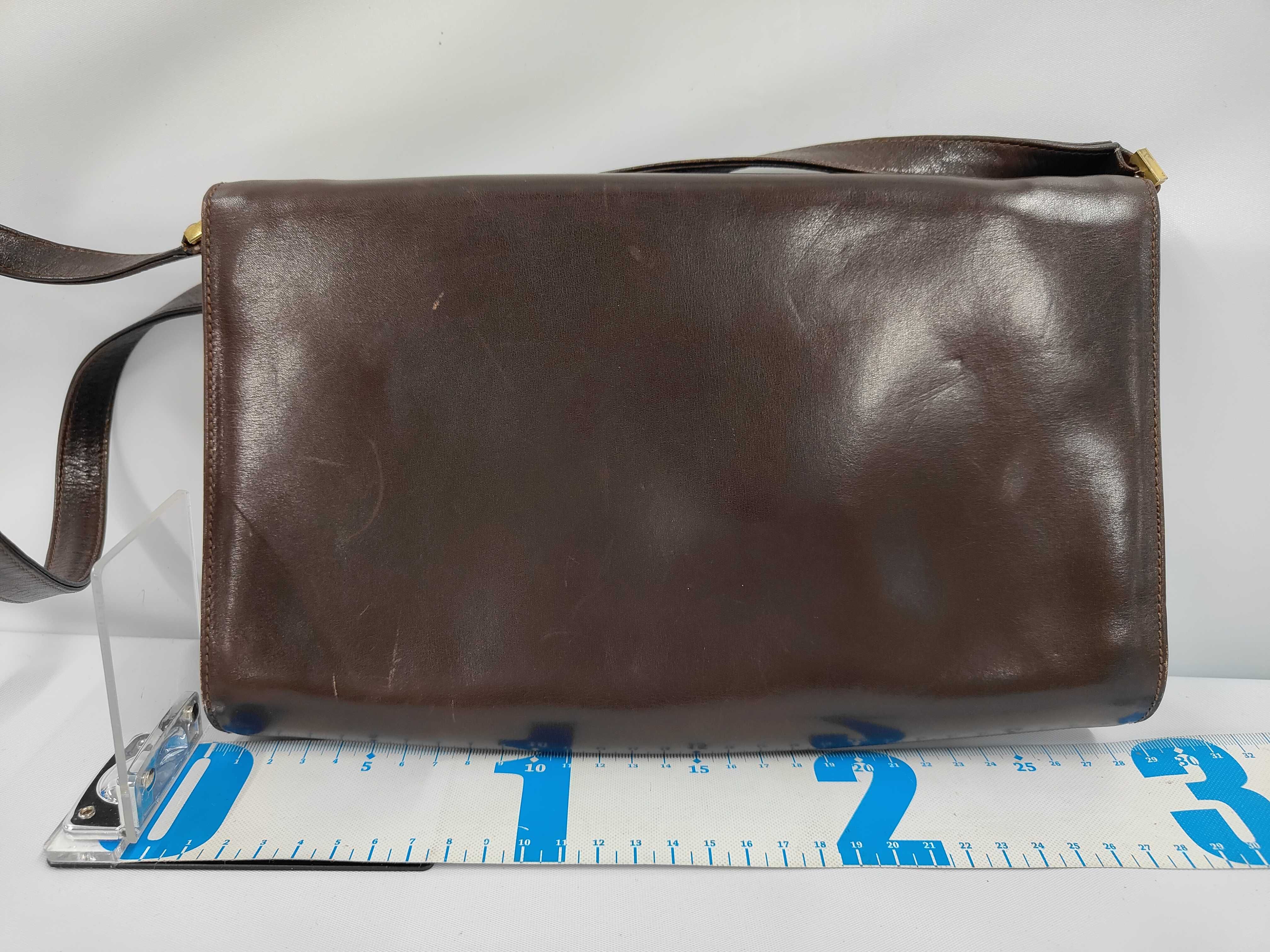 Old Gucci Interlocking Brown Vintage Shoulder Bag - Shoulder Bag — view 2