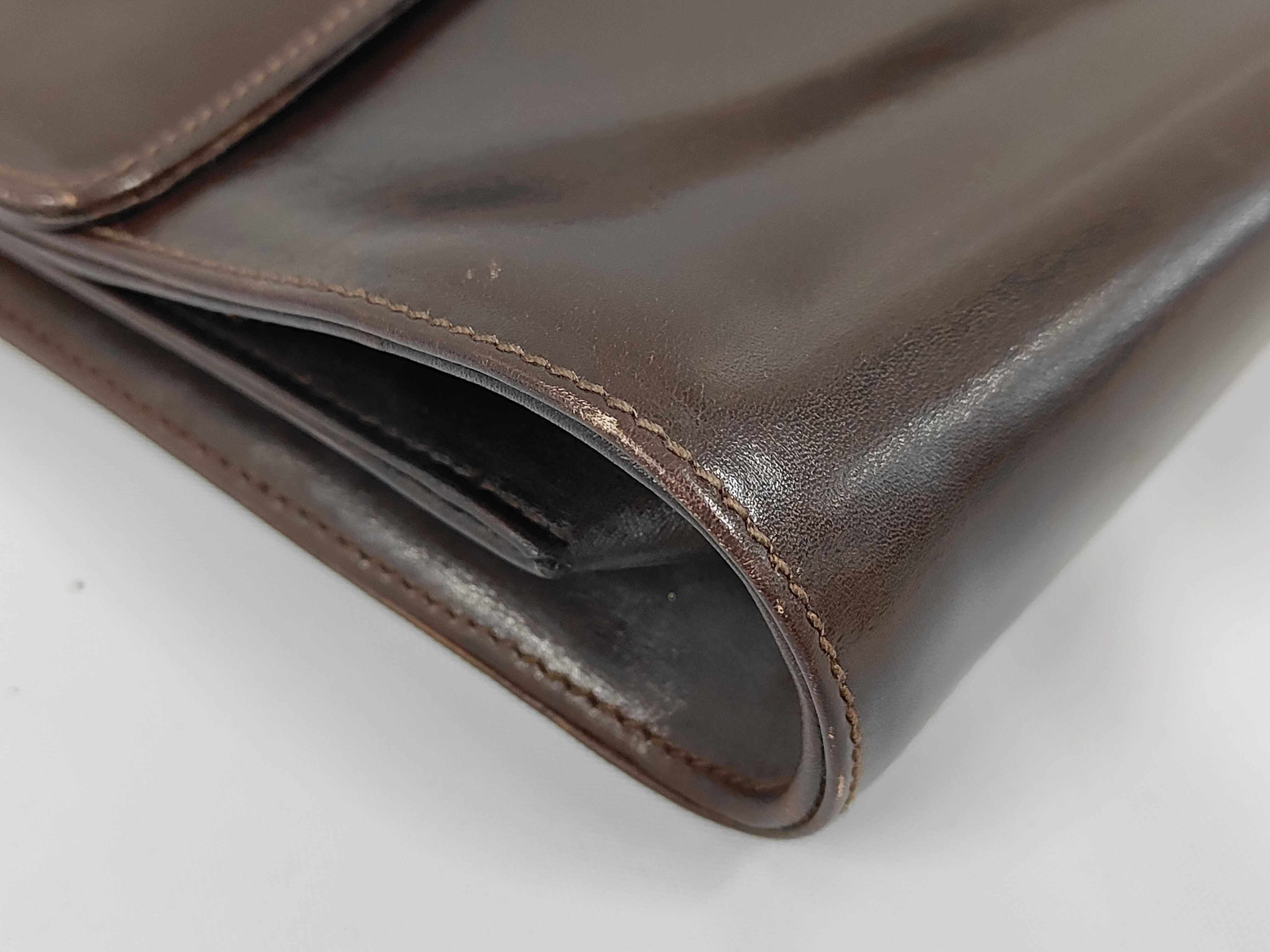 Old Gucci Interlocking Brown Vintage Shoulder Bag - Shoulder Bag — view 4