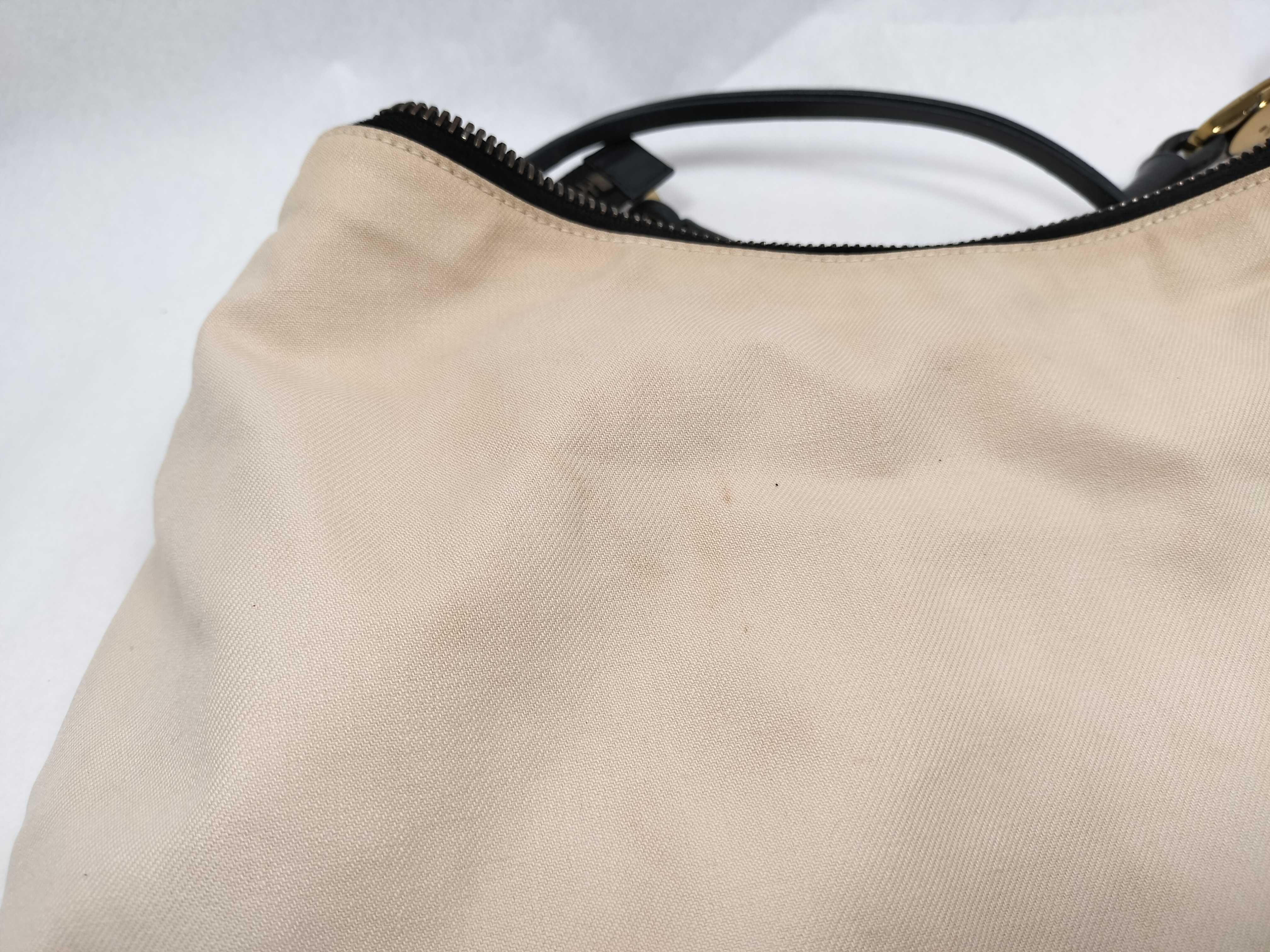 95332 Shoulder Bag, Beige Canvas — view 14