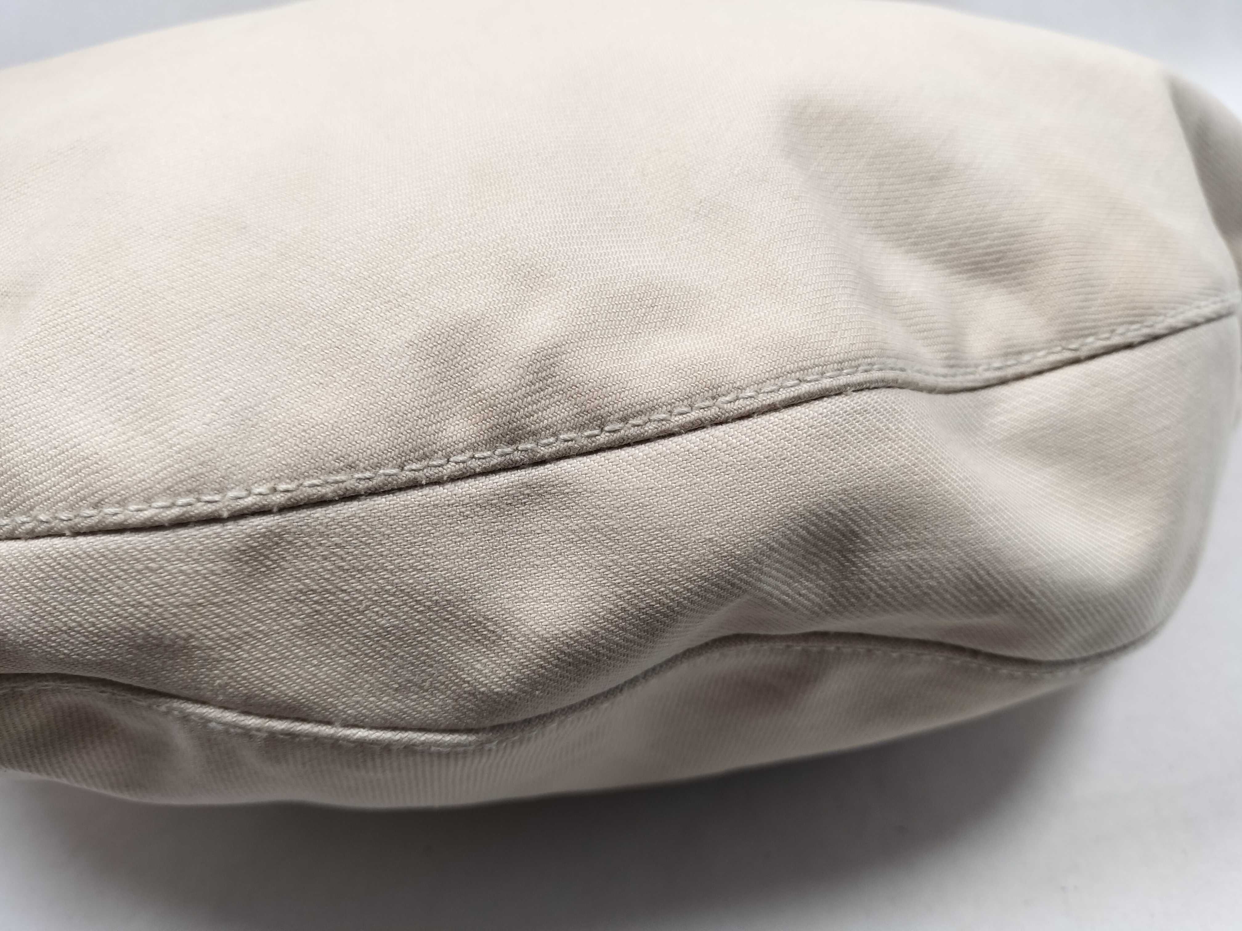 95332 Shoulder Bag, Beige Canvas — view 6