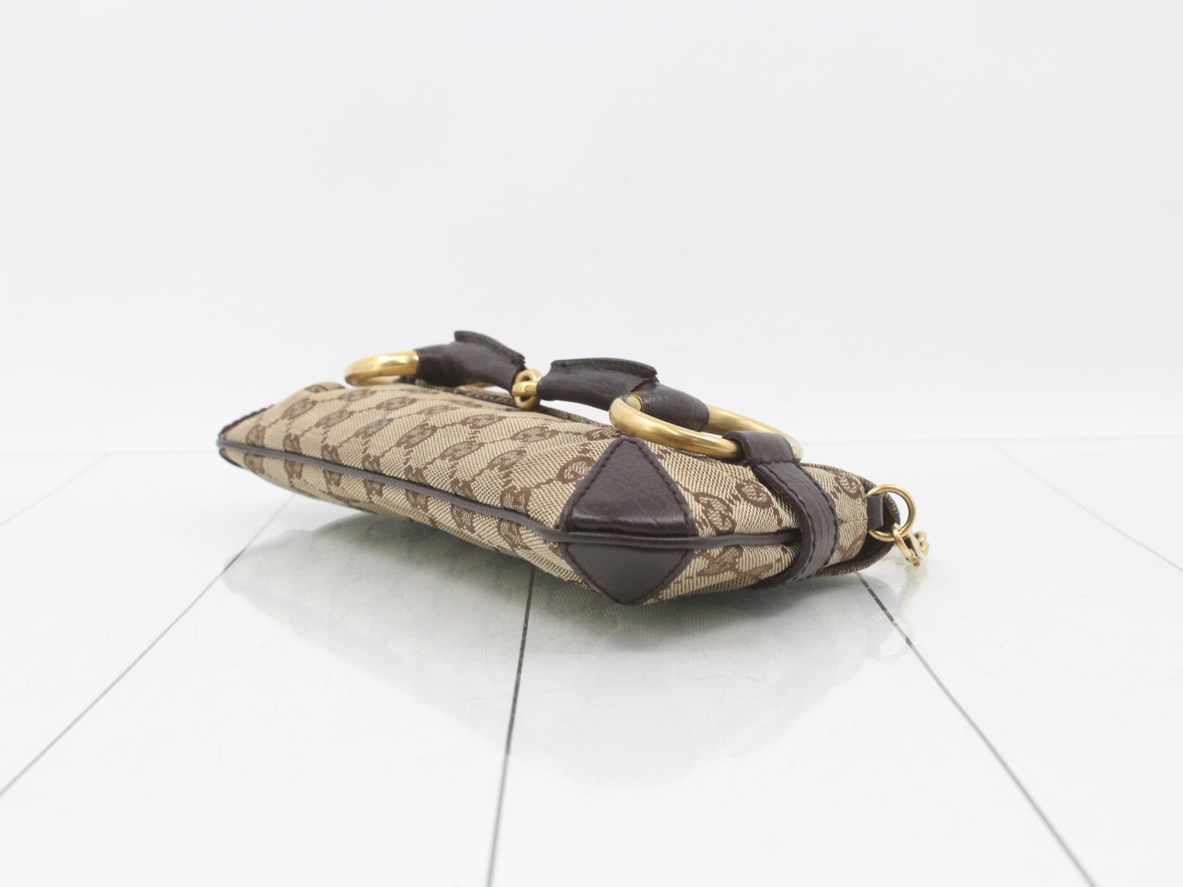 Beige/Ebony GG Canvas — view 6
