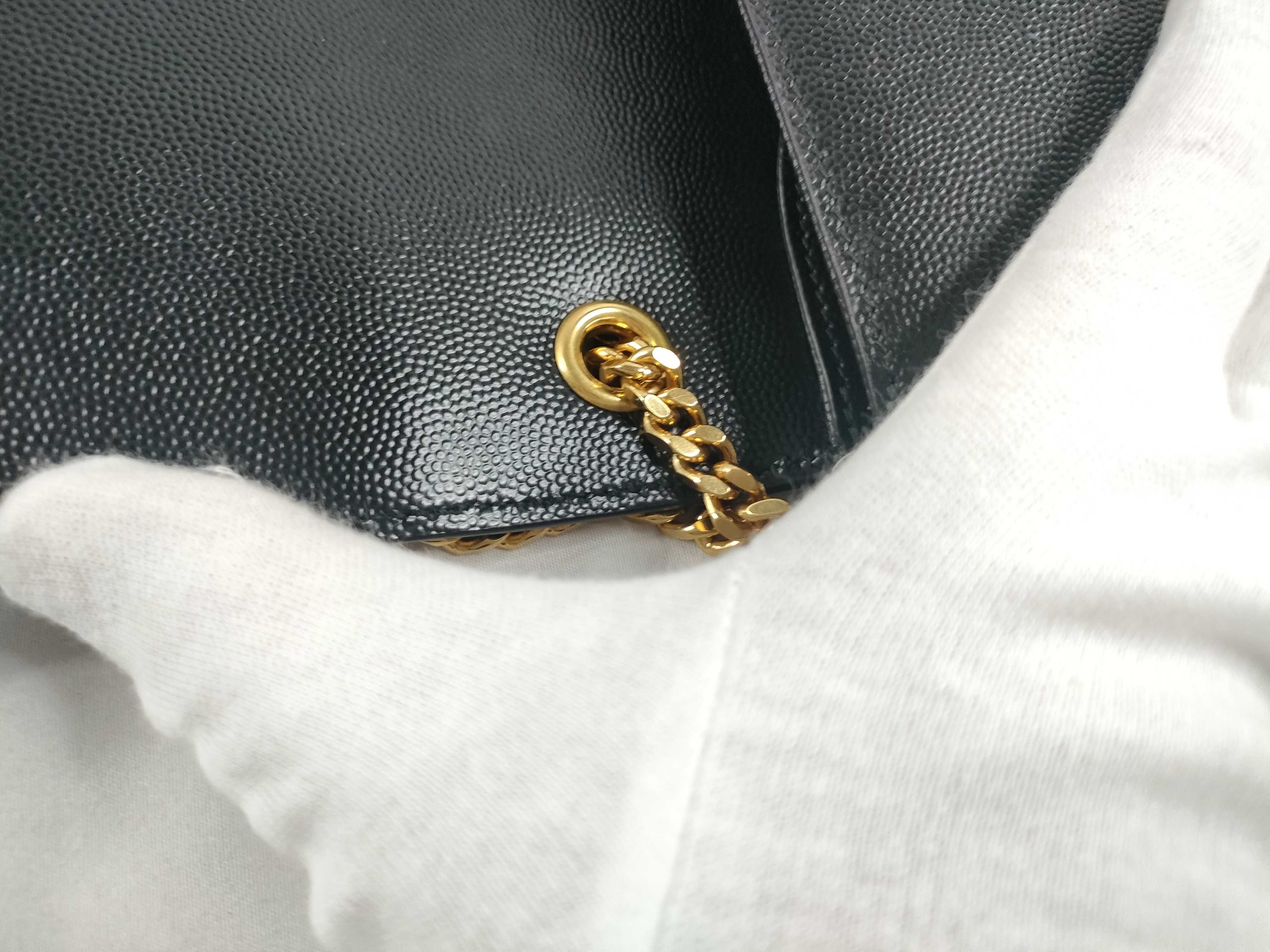 PH-YSL Black Leather GHW Kate Tassel Shoulder Bag — view 8