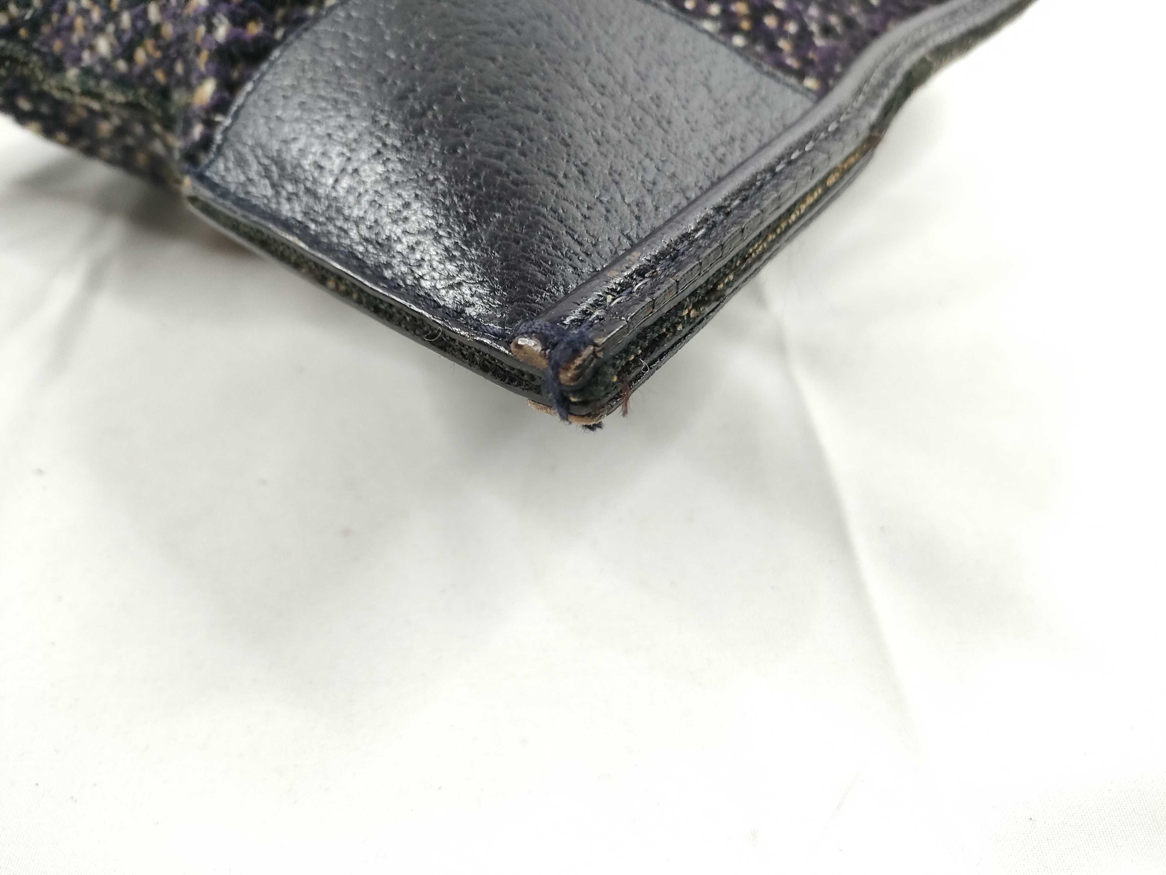handbag, tweed, purple. — view 5
