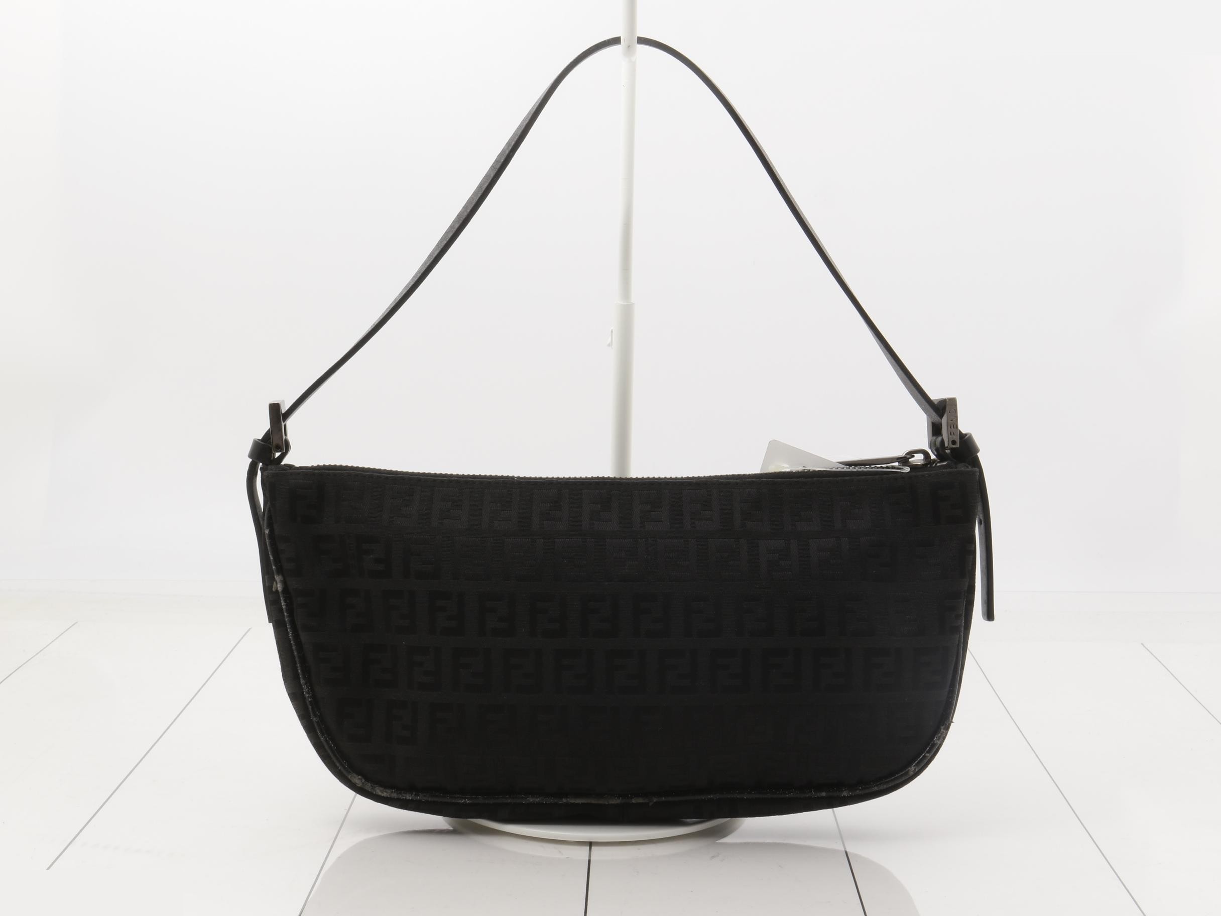One-shoulder bag, black, W28 H13 D4 — view 2