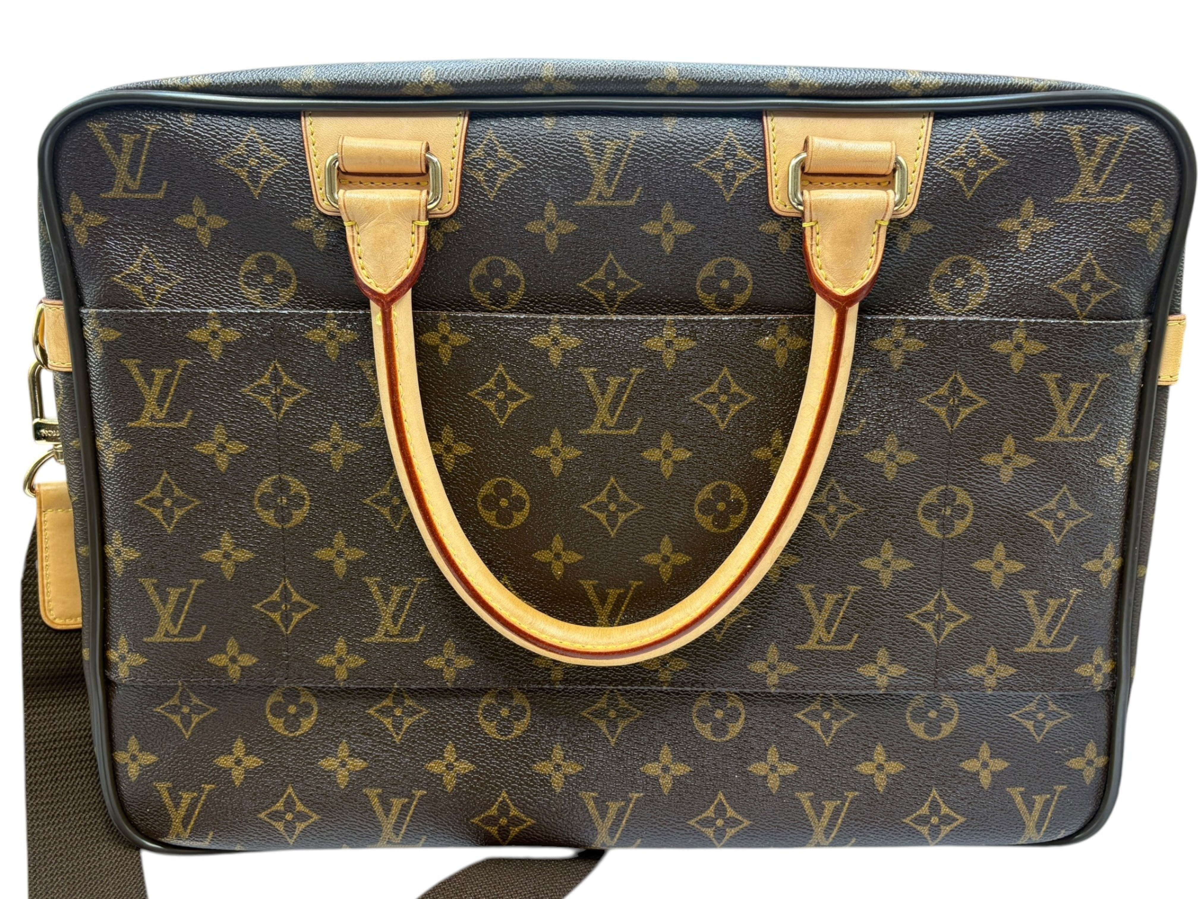 Monogram Icare M23252 Brown Handbag (Family Sale) — view 2