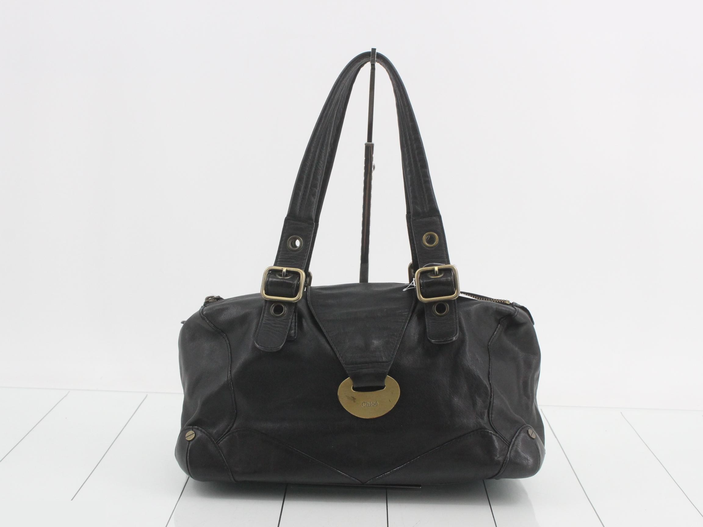 Leather handbag