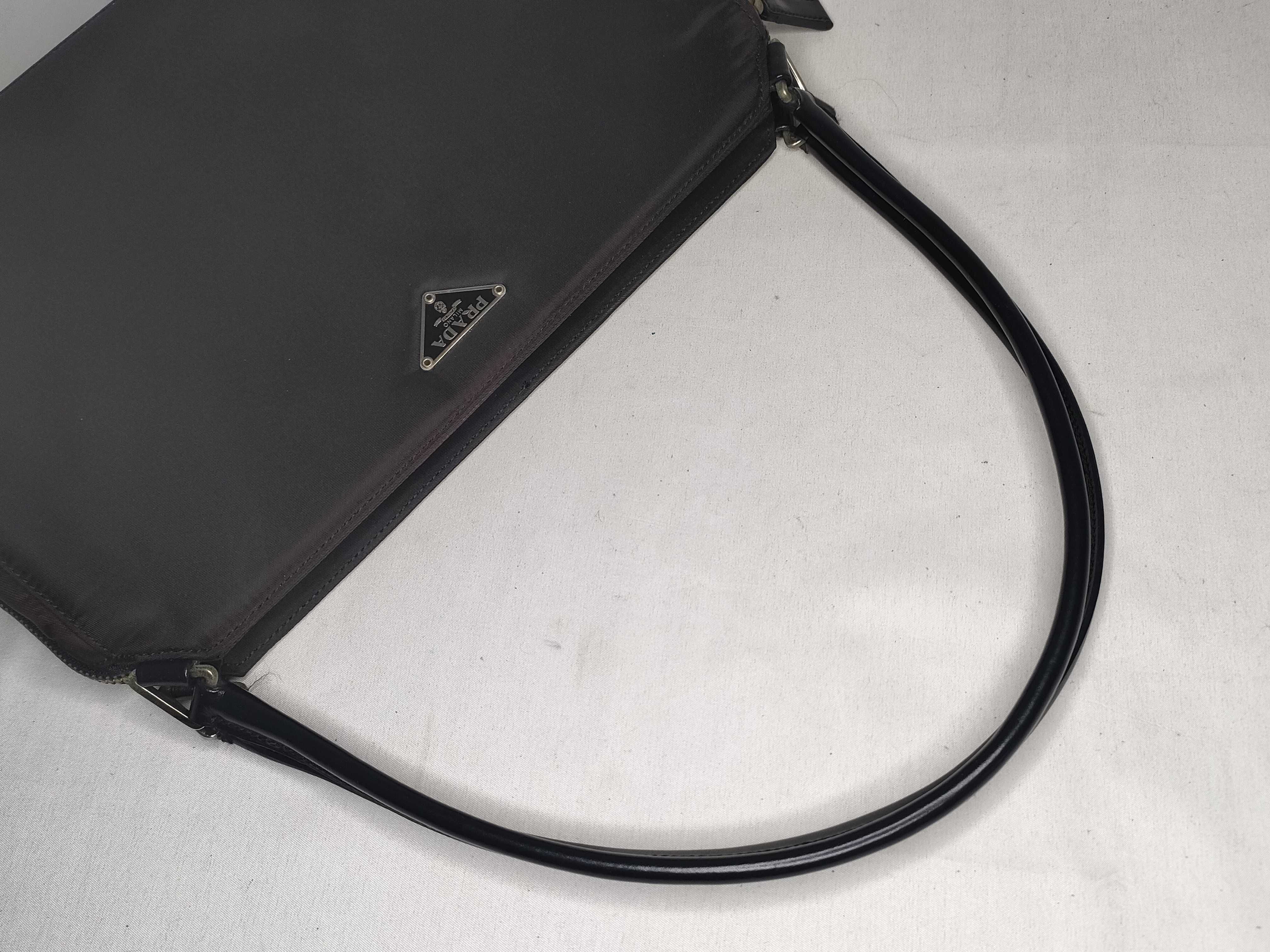 Nylon Prada Re-Nylon Mini Handbag Accessory Pouch Black Handbag — view 3