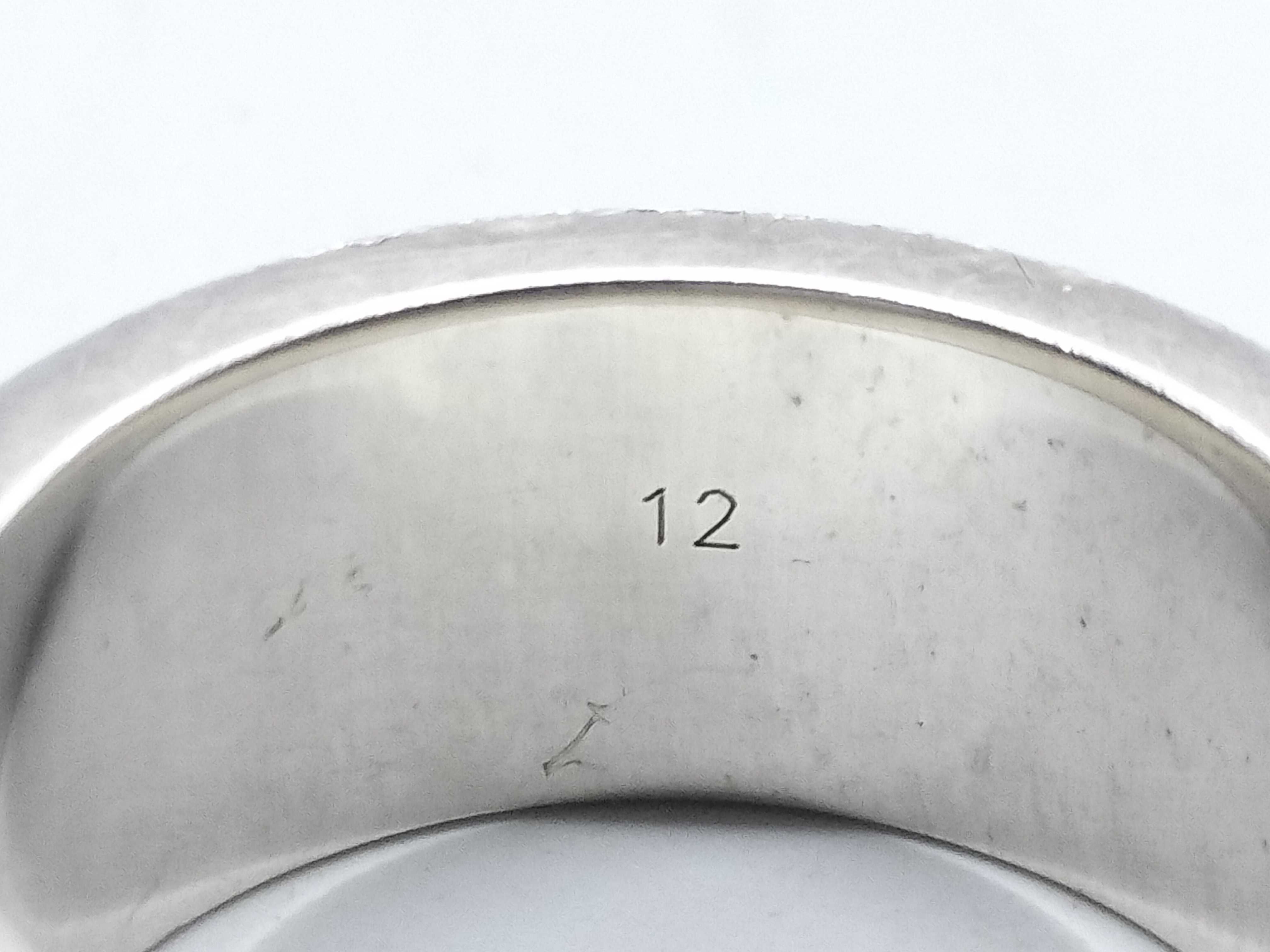 logo ring, 925 sterling silver ring — view 4