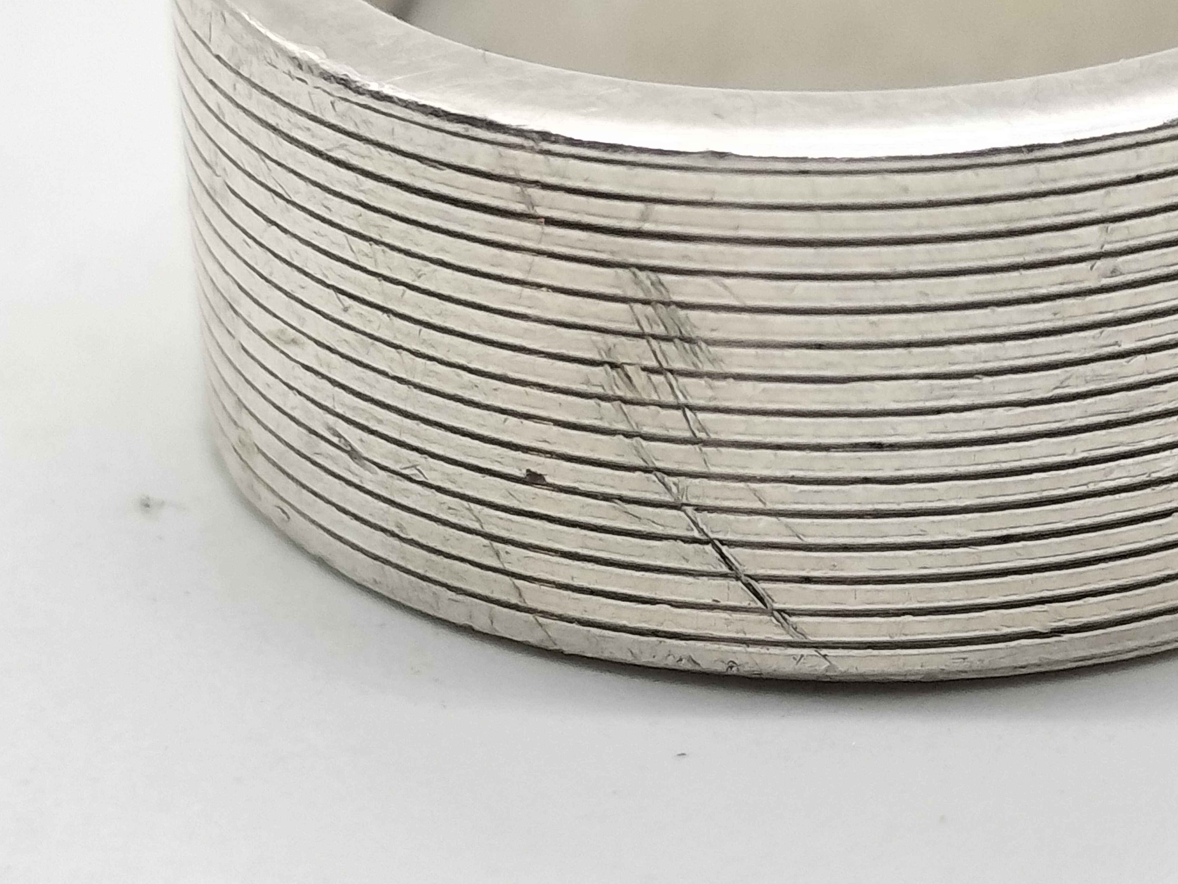 logo ring, 925 sterling silver ring — view 10